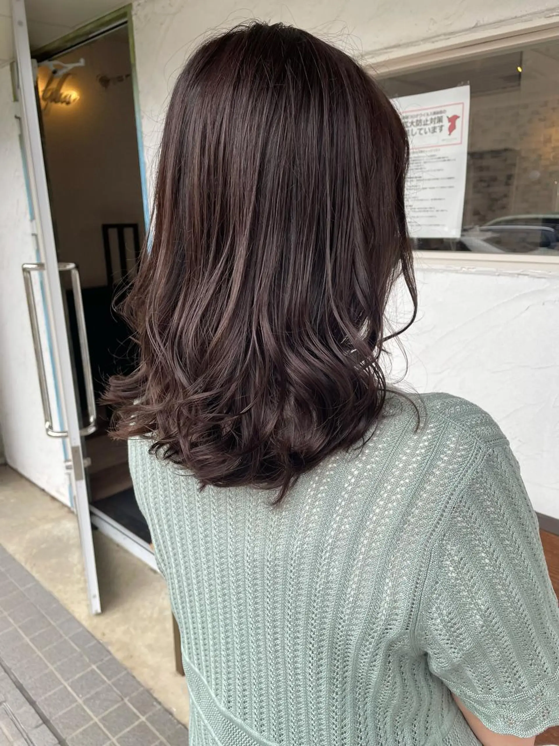 カラー ベージュカラー ラベンダーカラー ヘアカラー トリートメント 後藤 陽花子のヘアスタイル