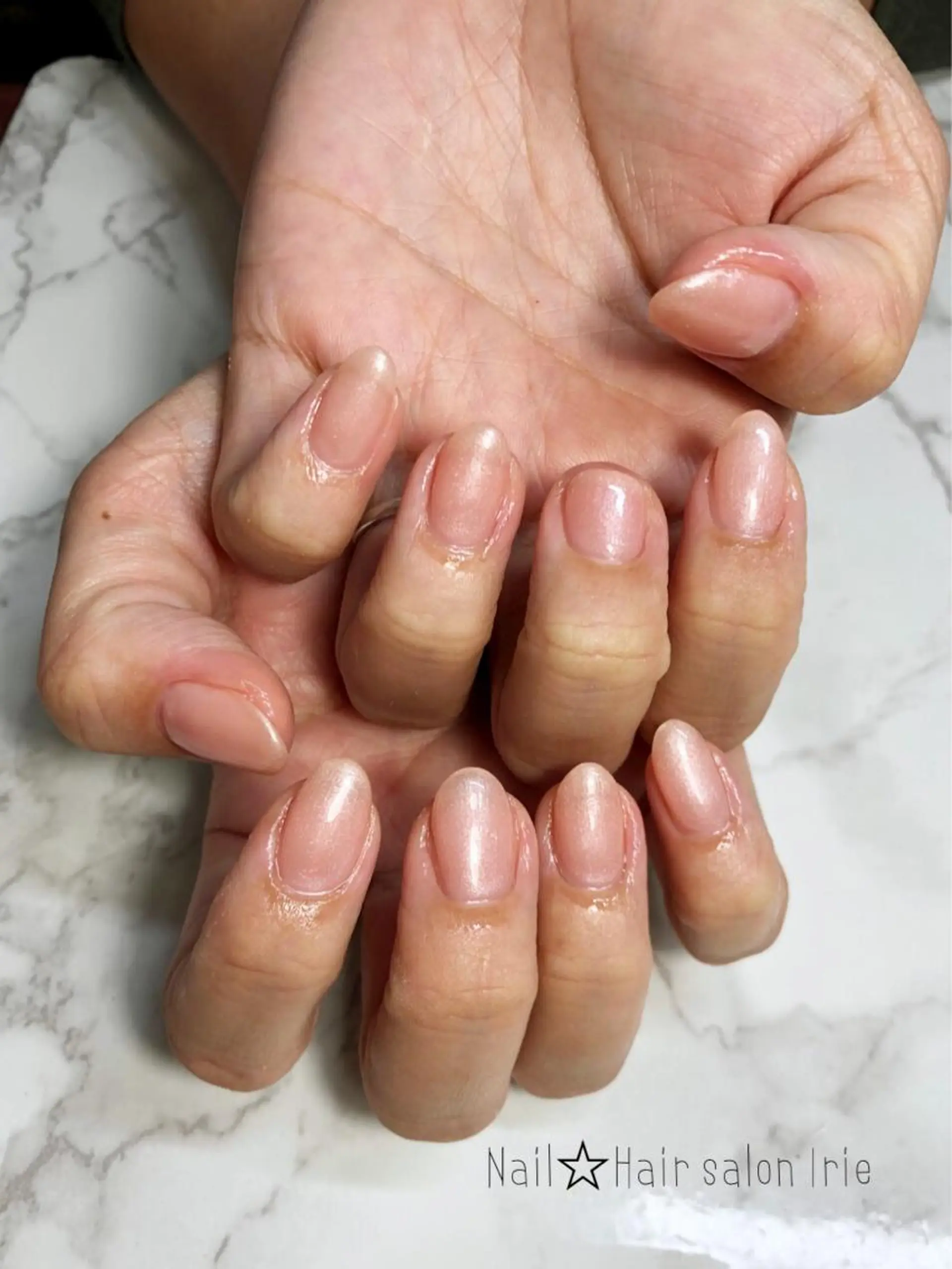 ネイル ハンドネイル ハンドケア Hair salon Irie所属・與儀 知佳のネイルデザイン