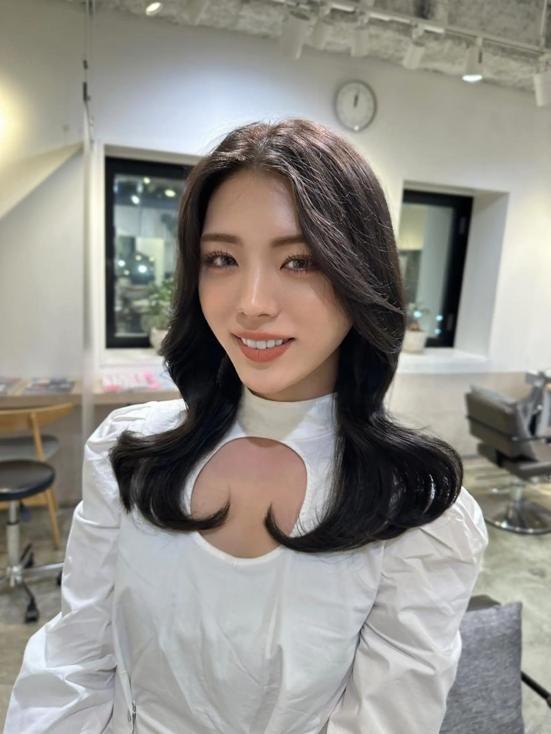 ロング カラー 韓国風カラー 韓国風ヘア 韓国ヘア/レイヤー Yan✂︎のヘアスタイル