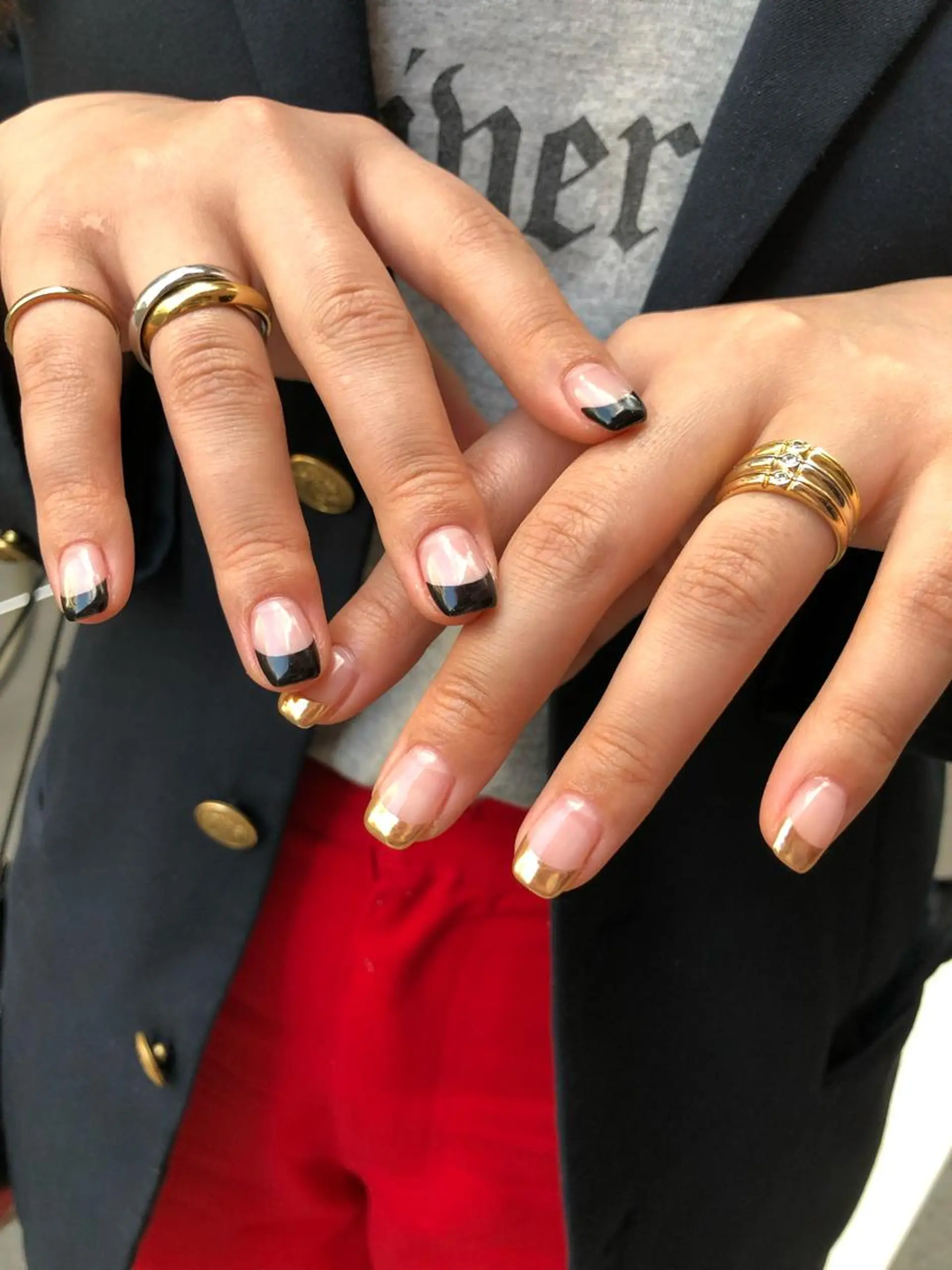 ネイル ジェルネイル 氷ネイル・うるうるネイル 韓国ネイル ラメ(グリッター) ミラーネイル ニュアンスネイル 💅🏻yuuiのネイルデザイン