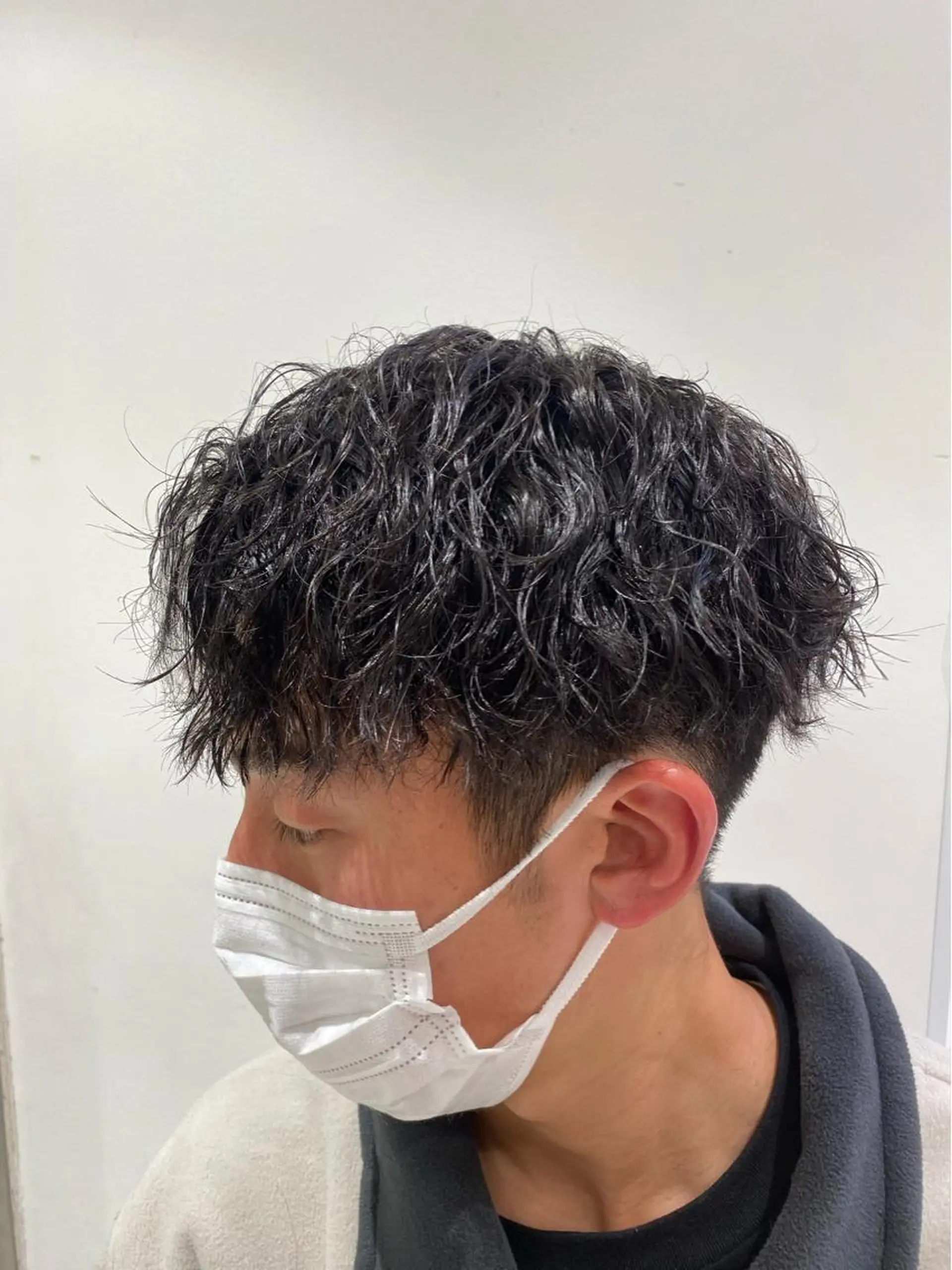 パーマ メンズ指名数No.1 鐸木桜子のヘアスタイル