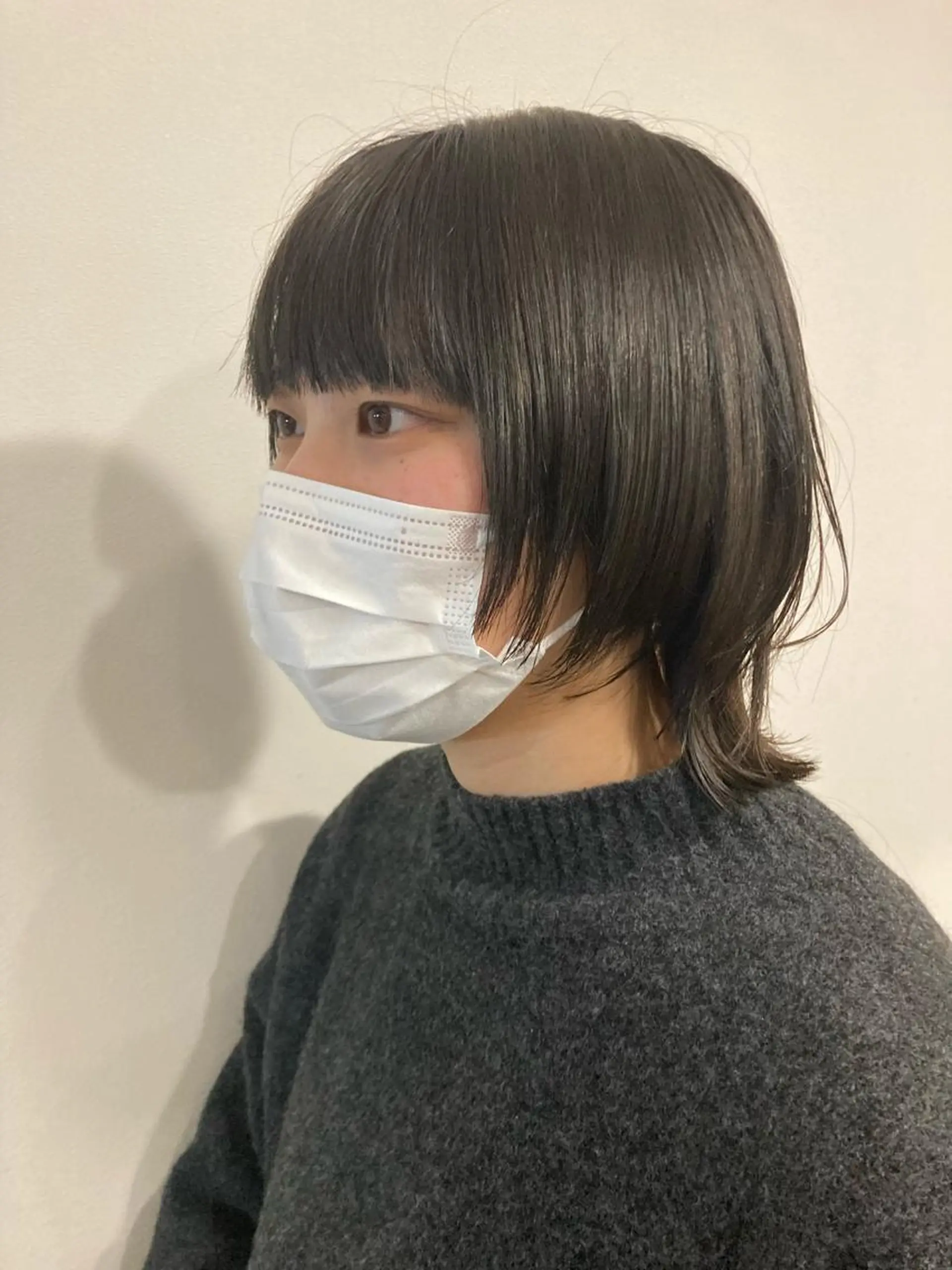 ミディアム カラー ウルフカット カット ヘアカラー トリートメント 🌸髪質改善特化🌸 店長　ゆうやのヘアスタイル