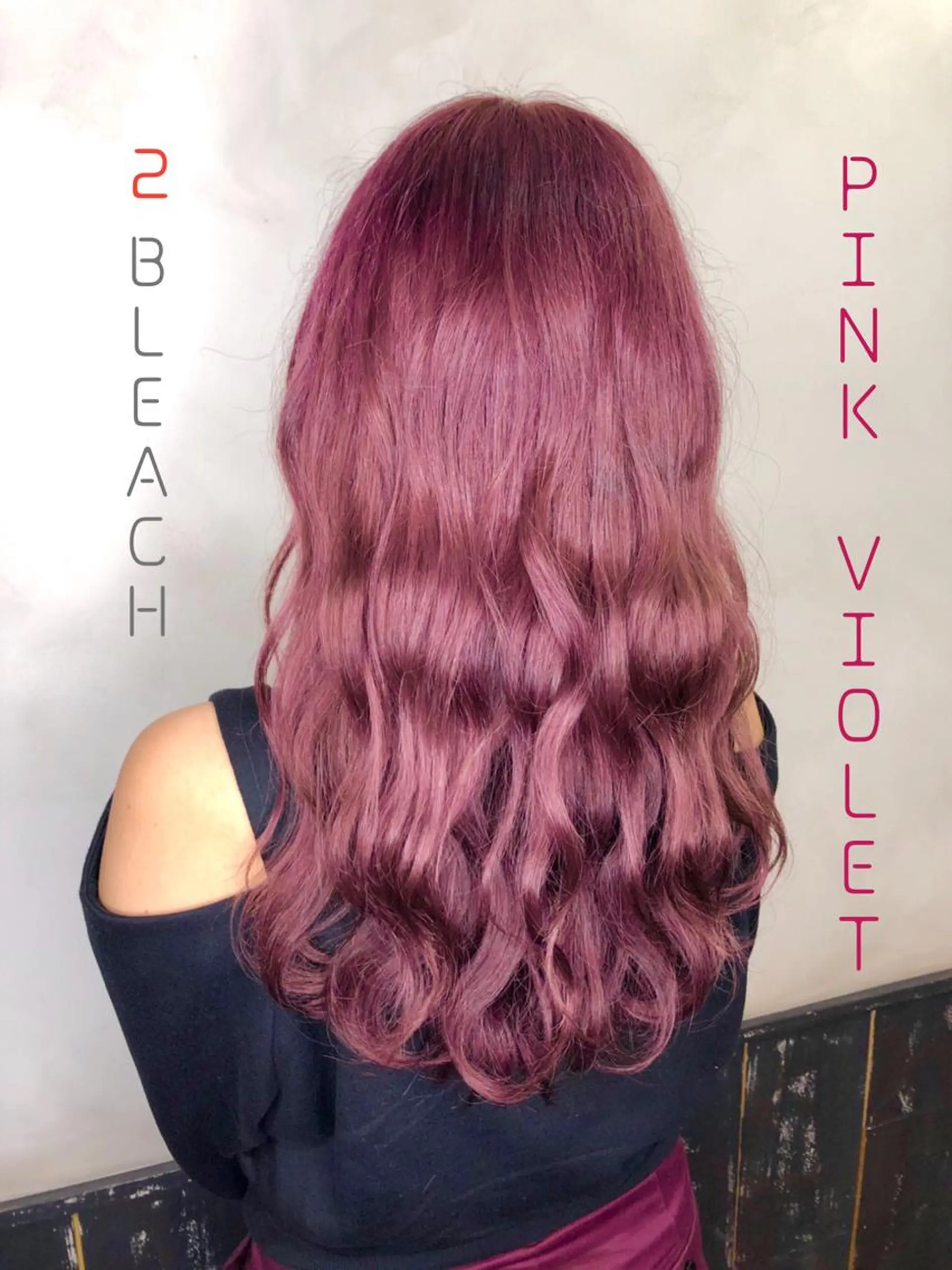 ロング カラー パーマ ブリーチ 透明感カラー ハイトーンカラー ピンクカラー バイオレットカラー ヘアカラー トリートメント ヘッドスパ 美髪矯正 🌈髪質改善 山下のヘアスタイル