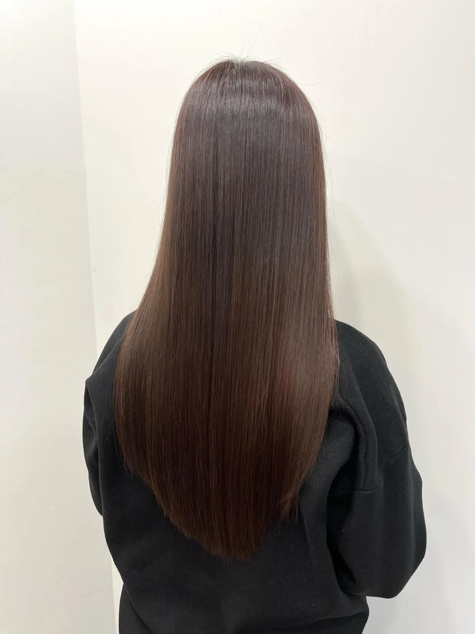 ロング アッシュ ピンクブラウン ハイライト 髪質改善 韓国風ヘア ユウハウス/ ryousukeのヘアスタイル