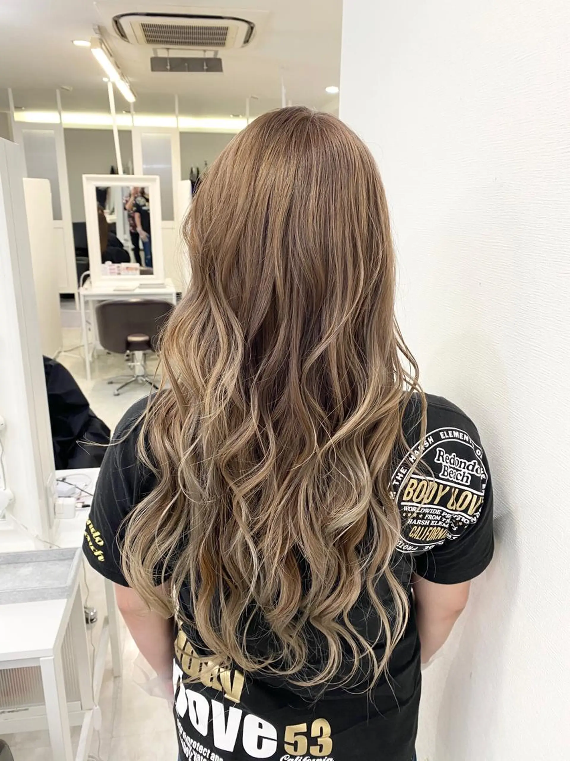 ロング カラー ヘアアレンジ メンズパーマ名人 TAKUMAのヘアスタイル