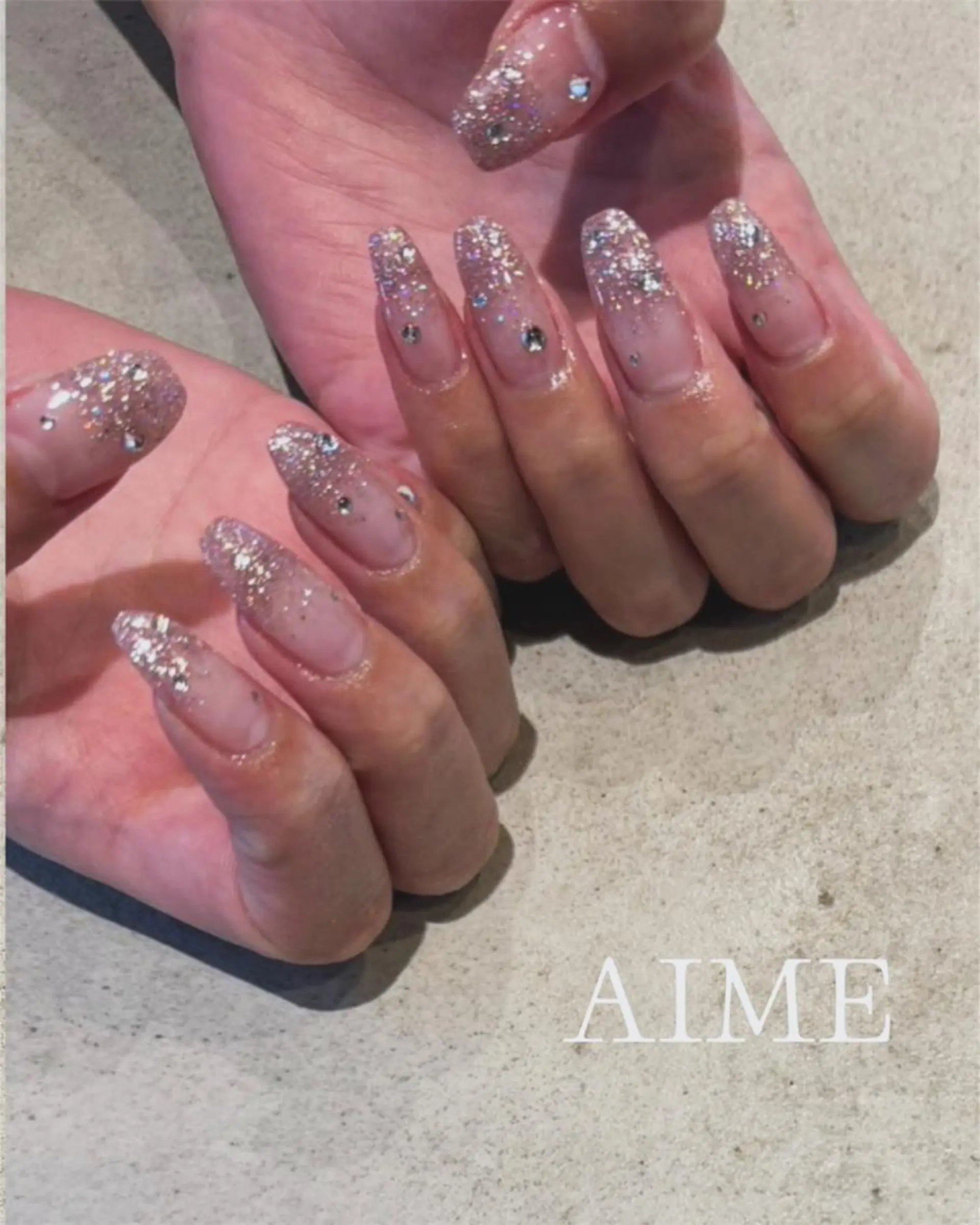 ネイル アートネイル ハンドネイル AIME （momo）のネイルデザイン