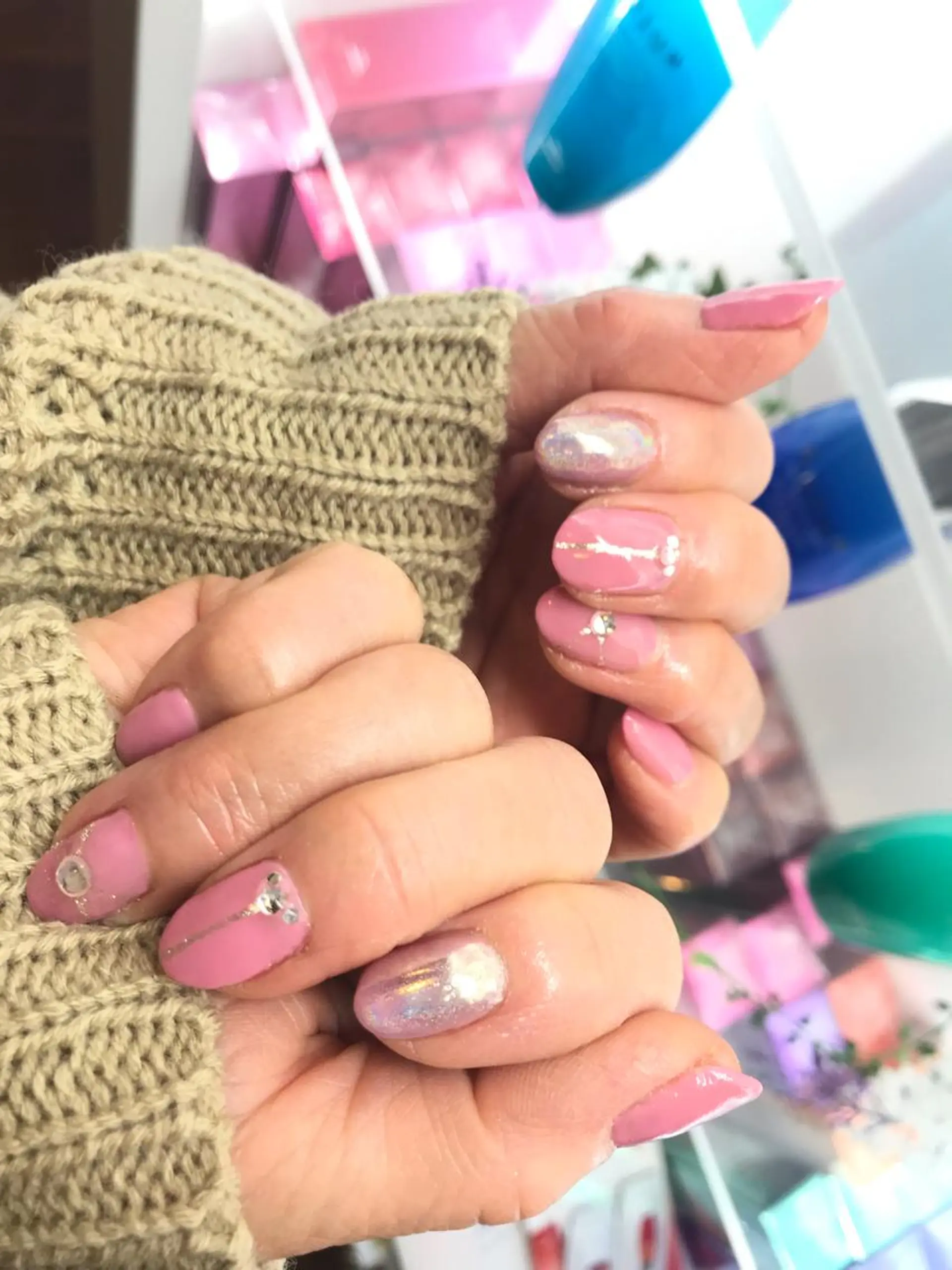 ネイル 坂野 結子のヘアスタイル