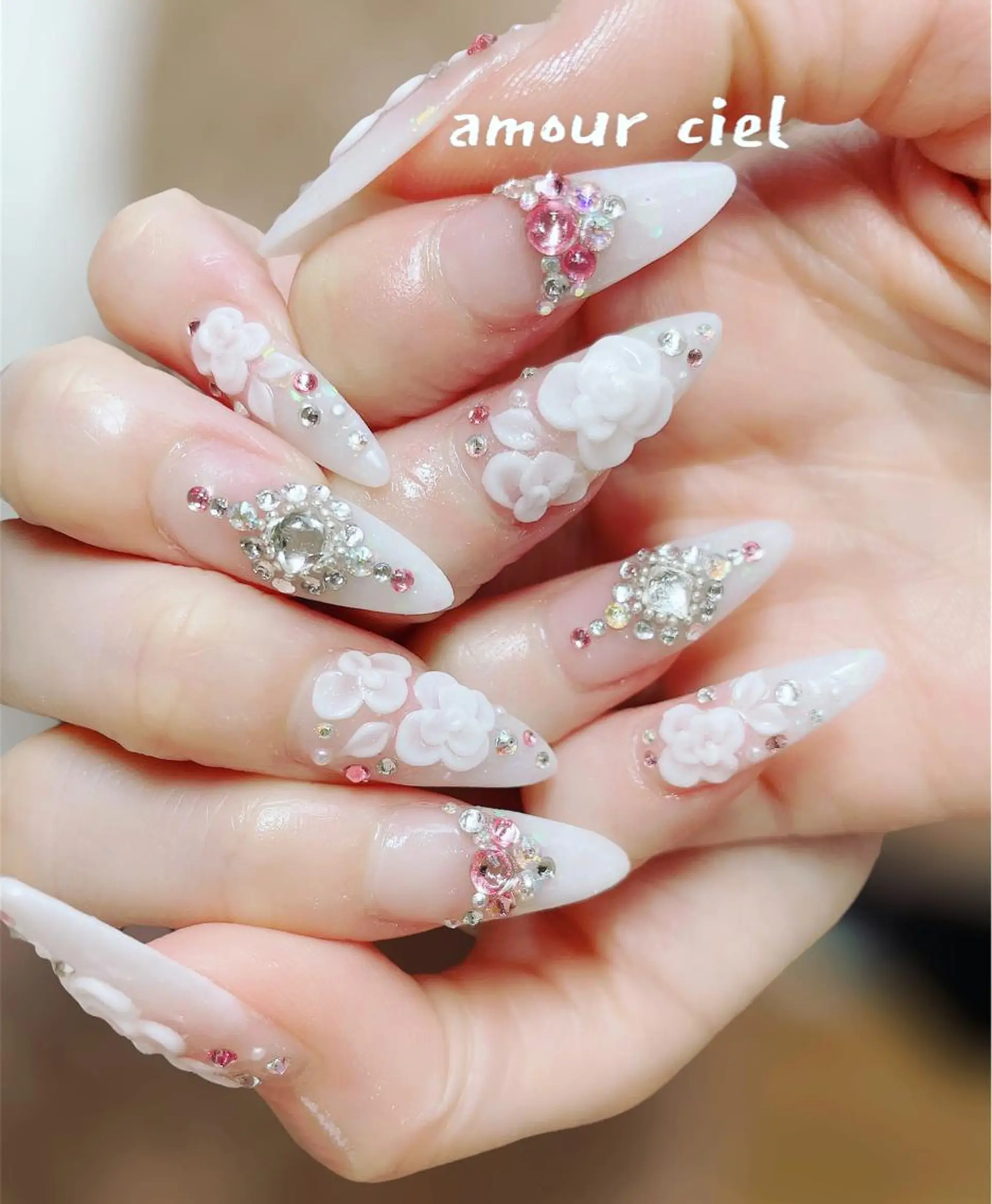 ネイル amour ciel所属・amour ciel あゆみ…☺︎のネイルデザイン