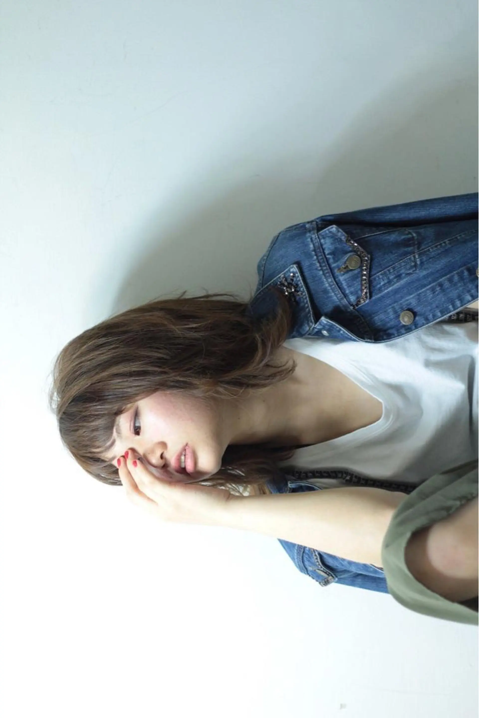 ミディアム 縮毛矯正/髪質改善 /韓国風　山川春輝のヘアスタイル