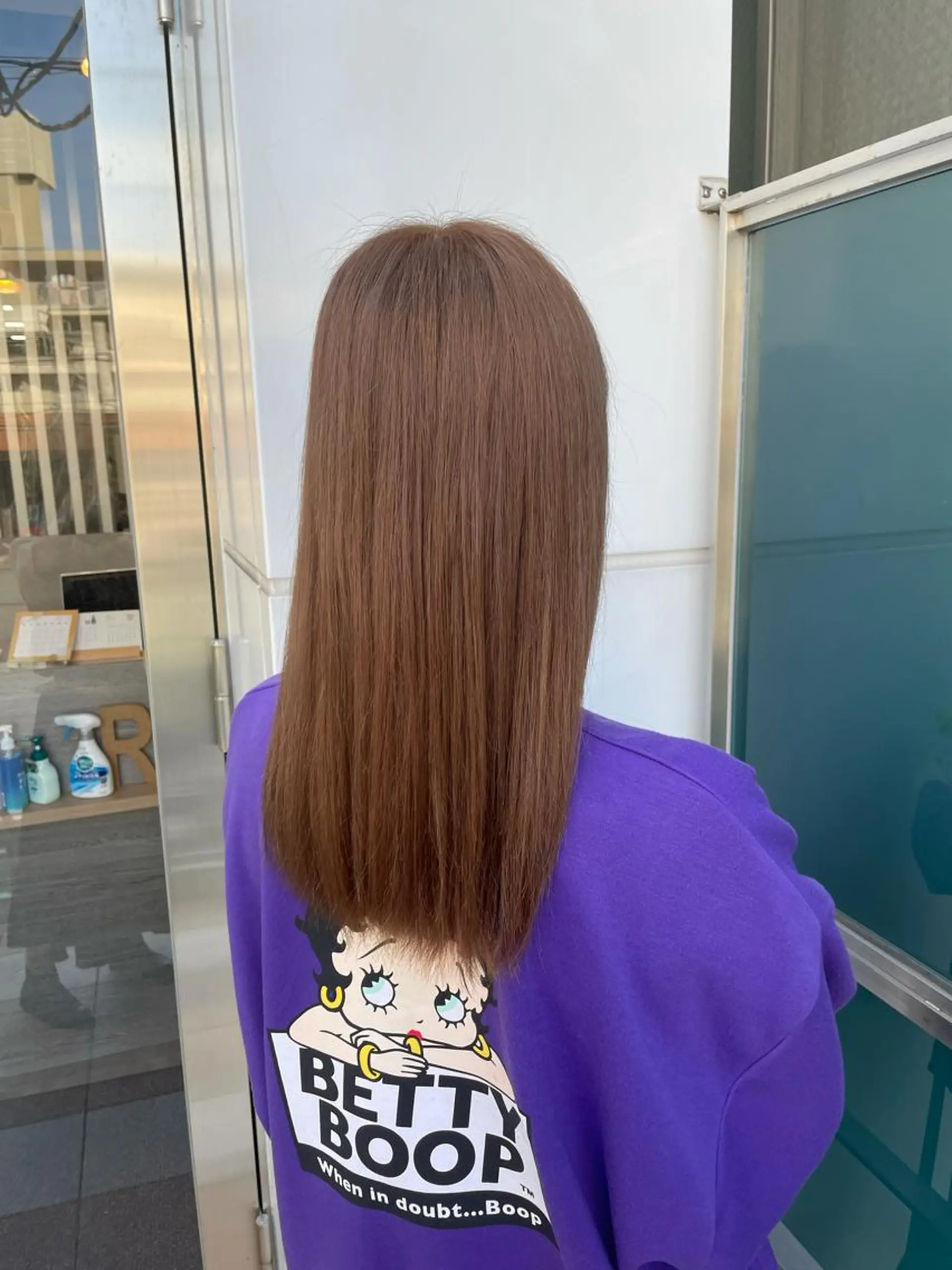 セミロング カラー レイヤーカット/髪質 改善/矯正🤍吉田のヘアスタイル