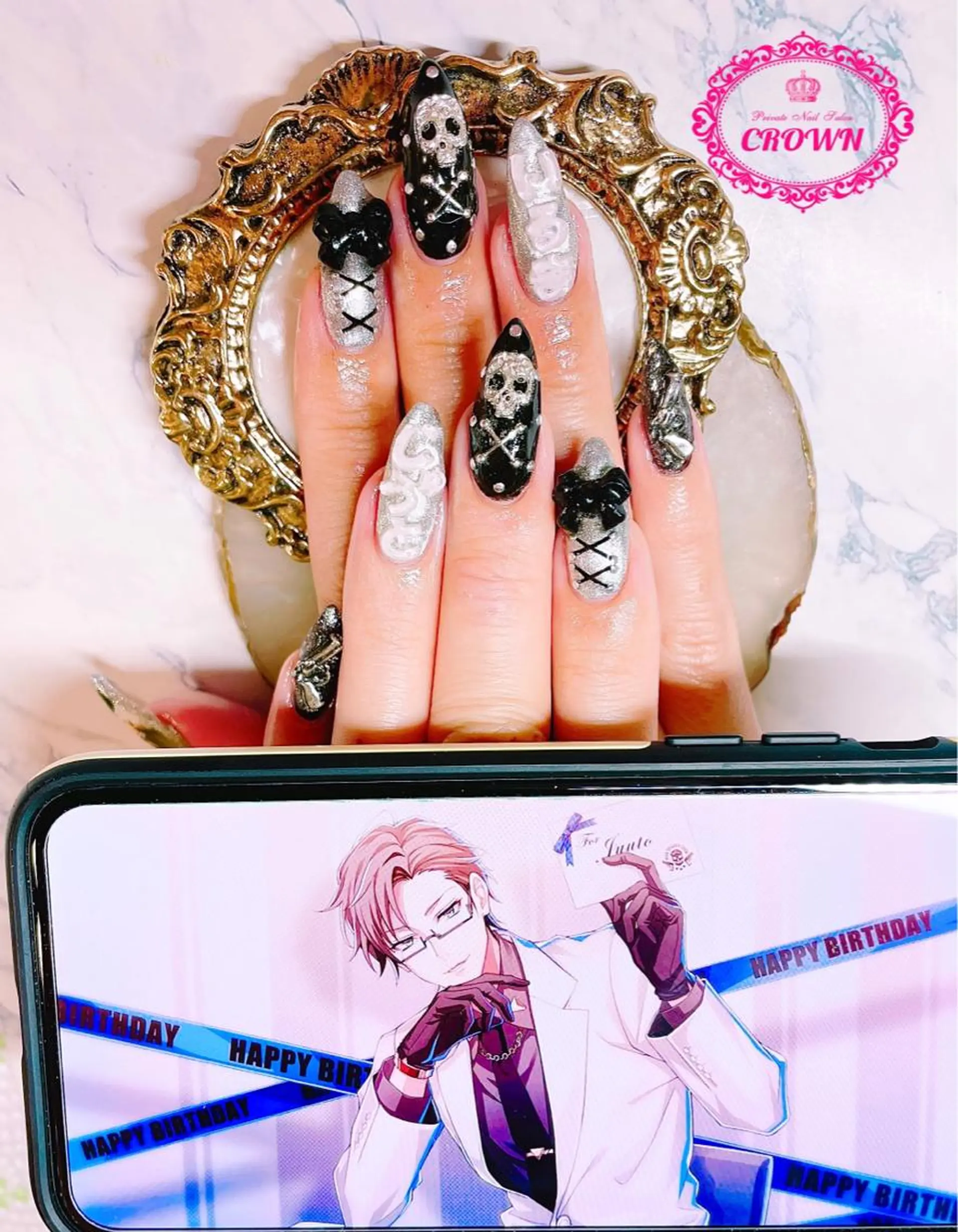 ネイル CROWN プライベートサロンのネイルデザイン