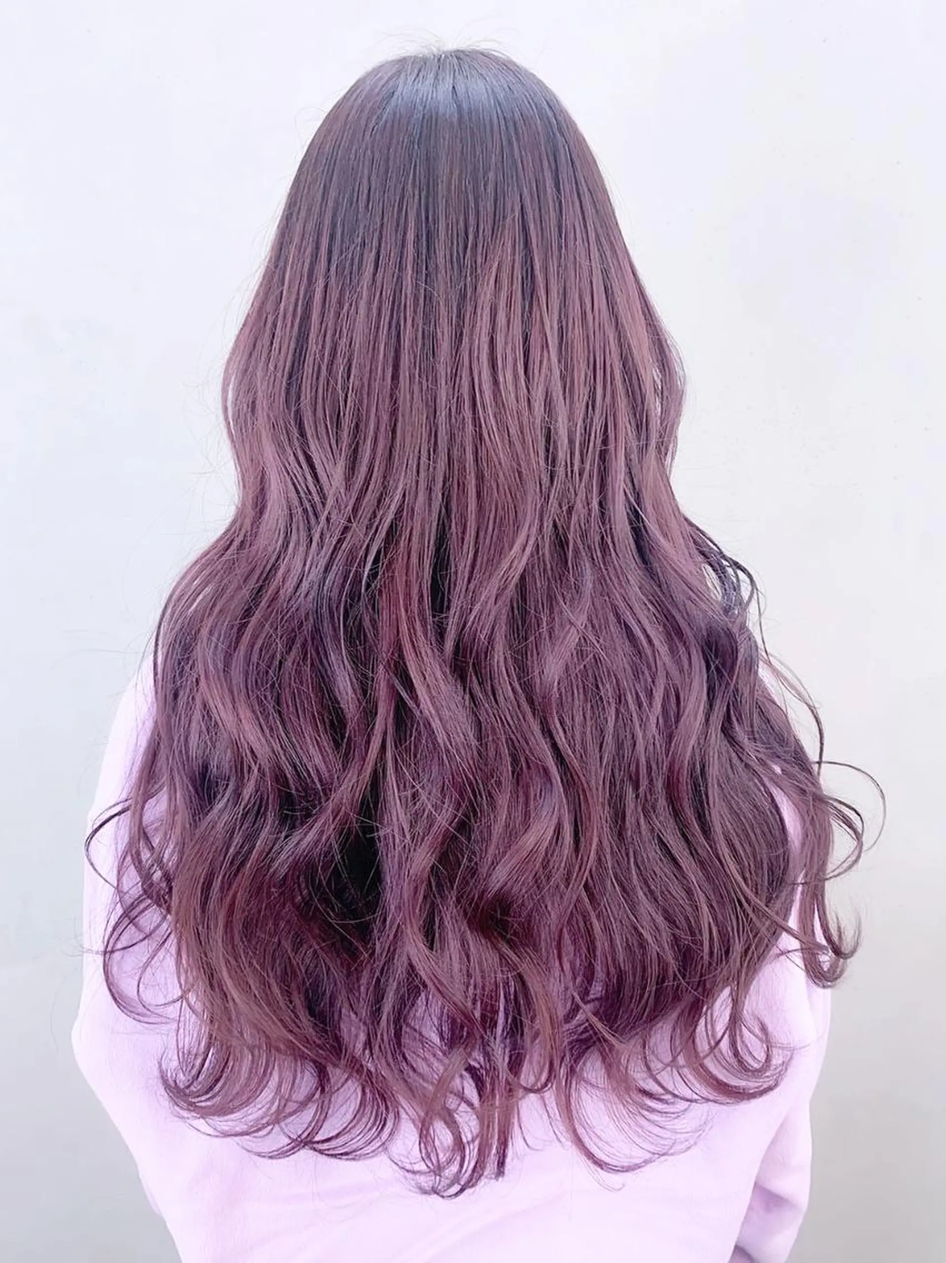 セミロング カラー ラベンダーカラー ピンクカラー ピンクラベンダー カット ヘアカラー トリートメント ITbyALBUM 浦和店のヘアスタイル