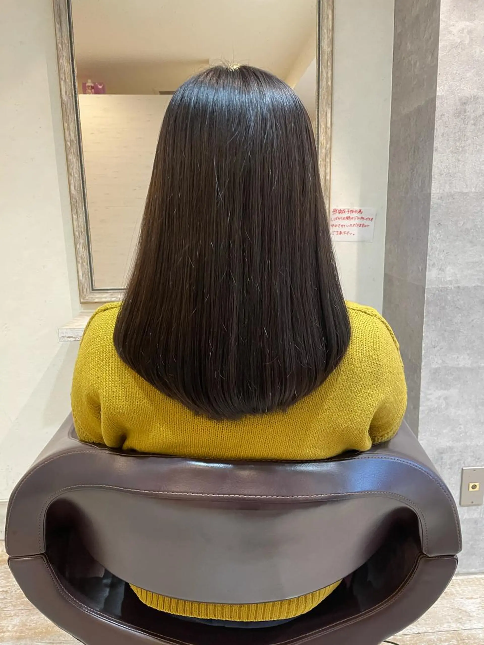 ロング カラー カット ヘアカラー トリートメント 小顔/似合わせカット 杉山莉菜のヘアスタイル