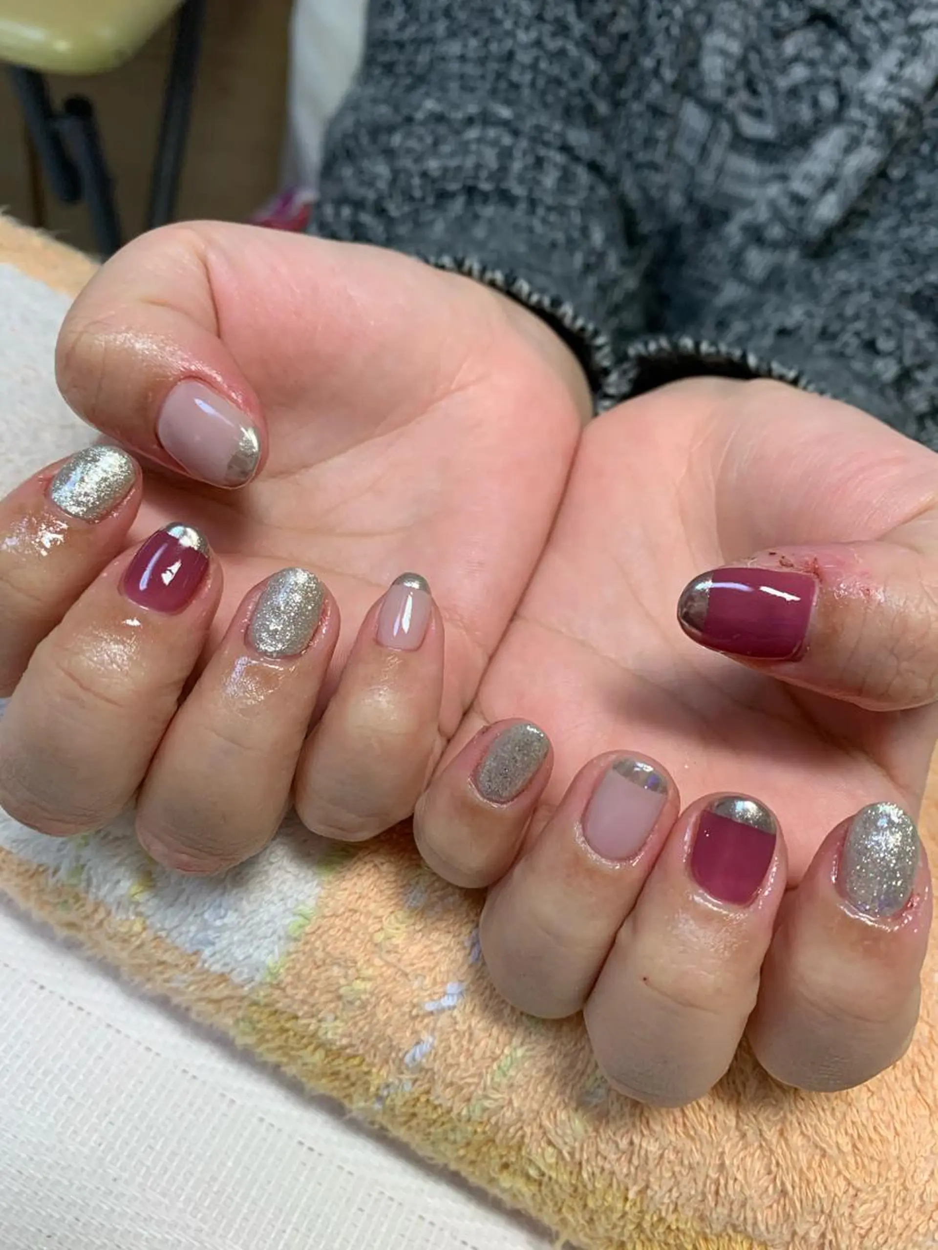 ネイル rukianail 新里のネイルデザイン