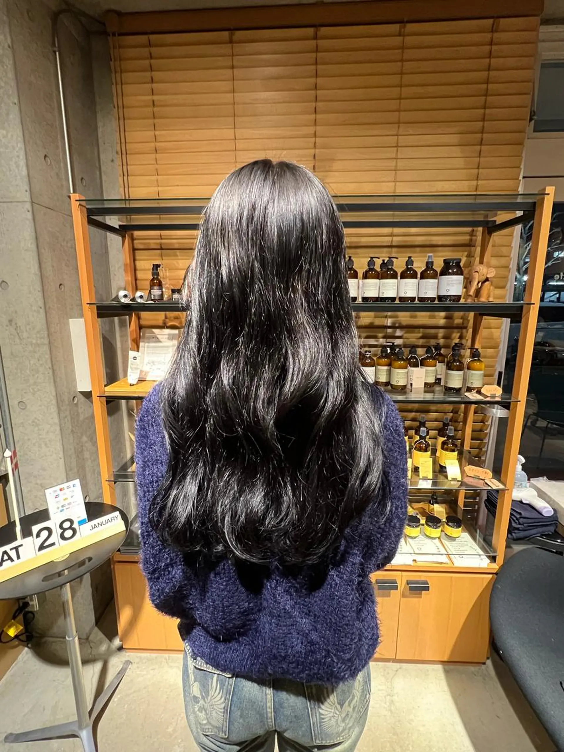 ロング カラー ヘアアレンジ 渡部 彩花のヘアスタイル