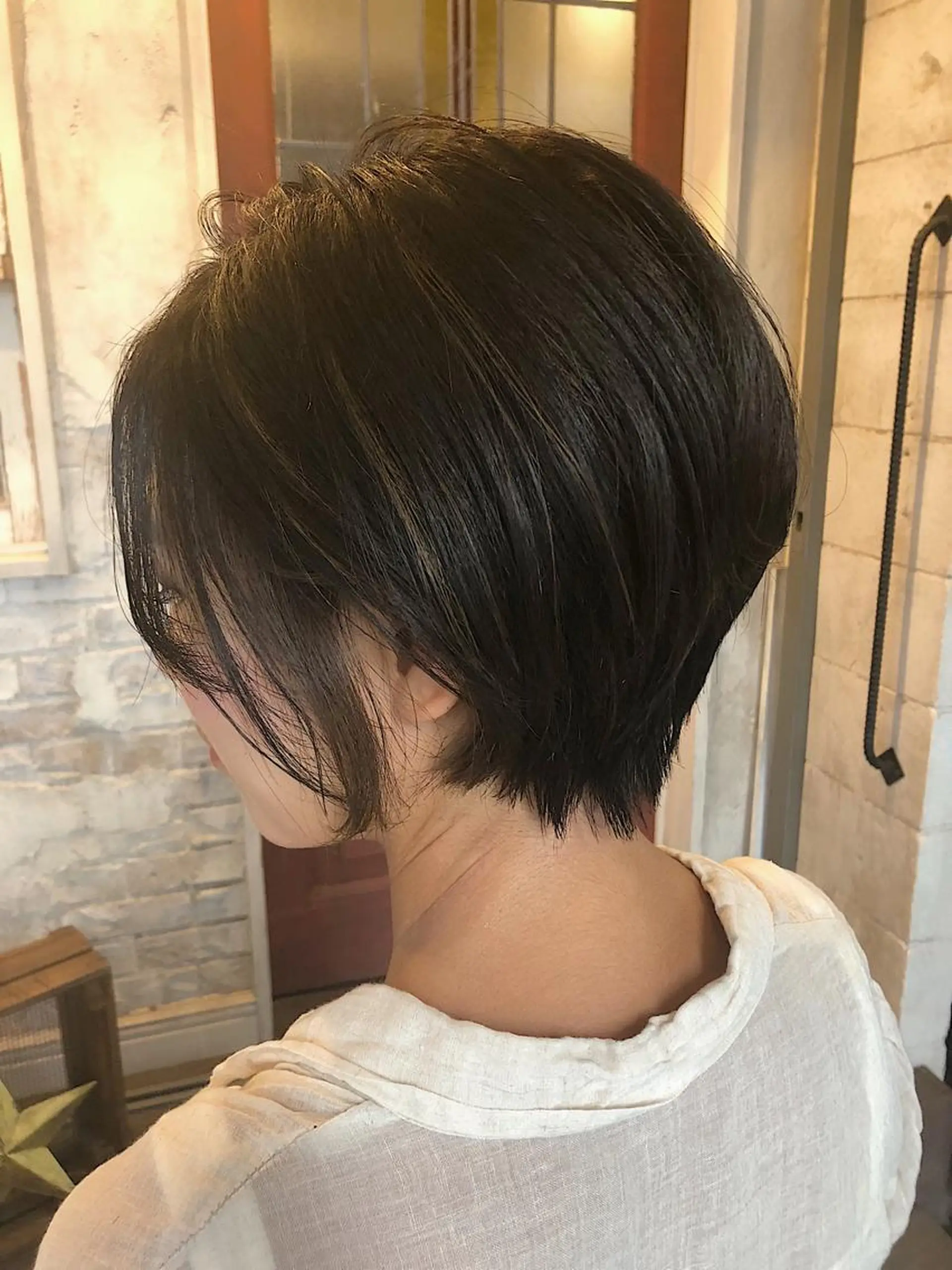 ショート ショートヘア カット hair  salon Zöld.所属・KAIBORI ASUKAのヘアスタイル