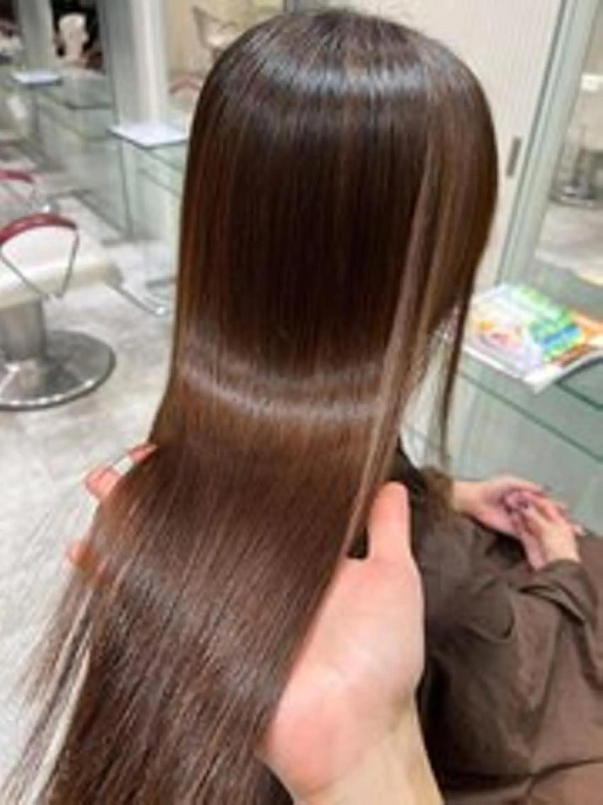 ロング 山路 悠佳のヘアスタイル