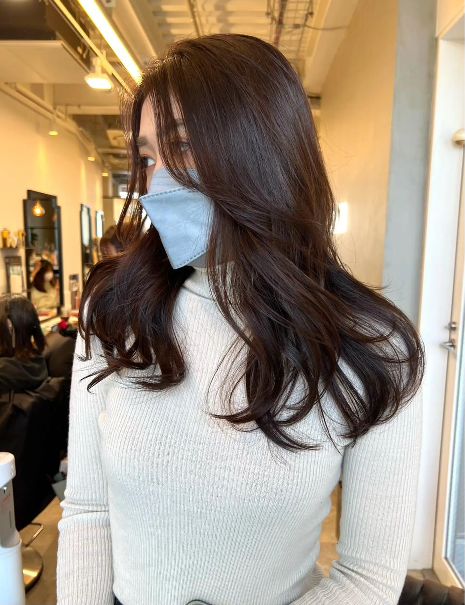 ロング カラー 髪質改善/縮毛矯正 鈴木裕介のヘアスタイル