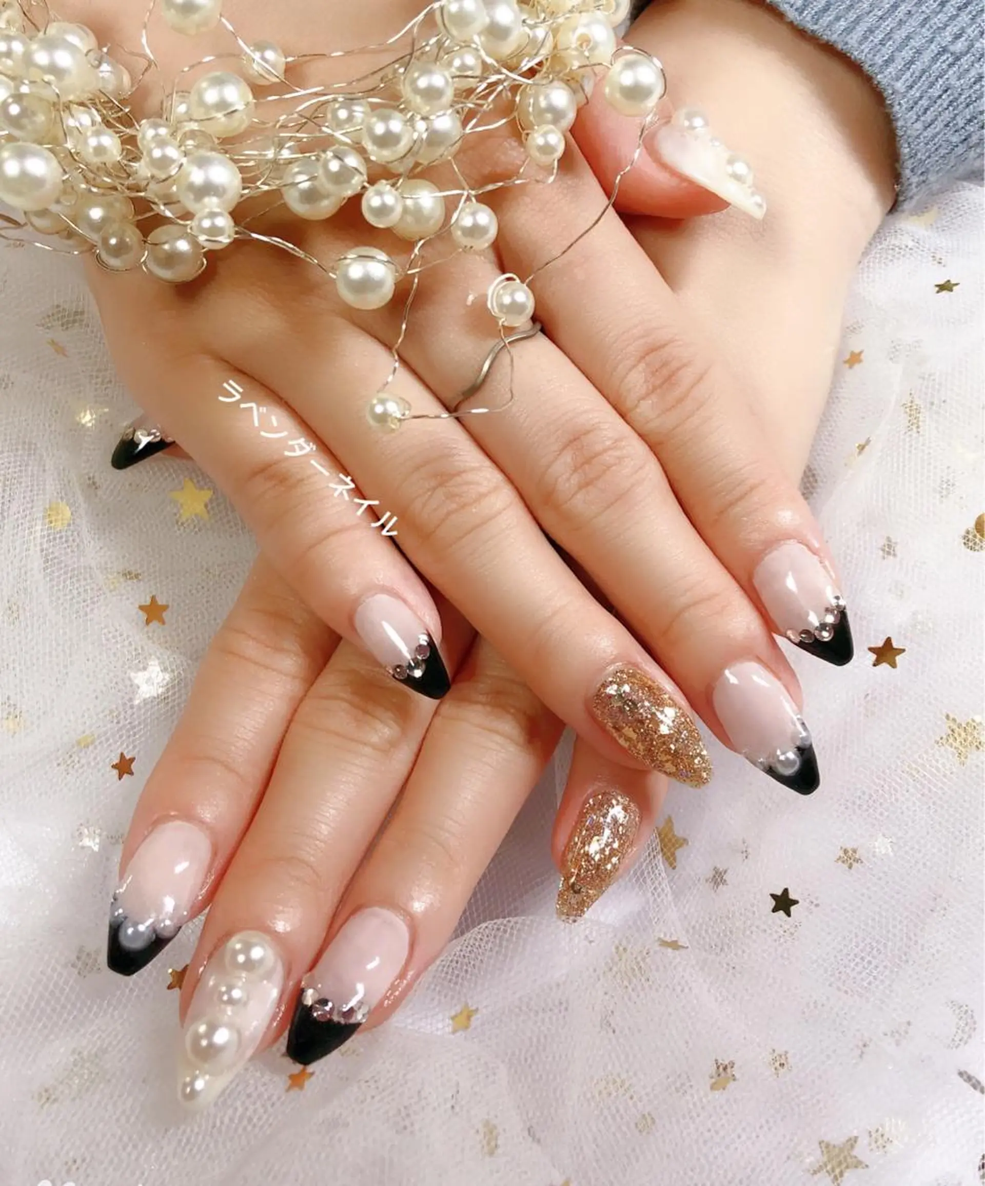 ネイル ラベンダー💖日暮里 ルル💖ネイルのネイルデザイン