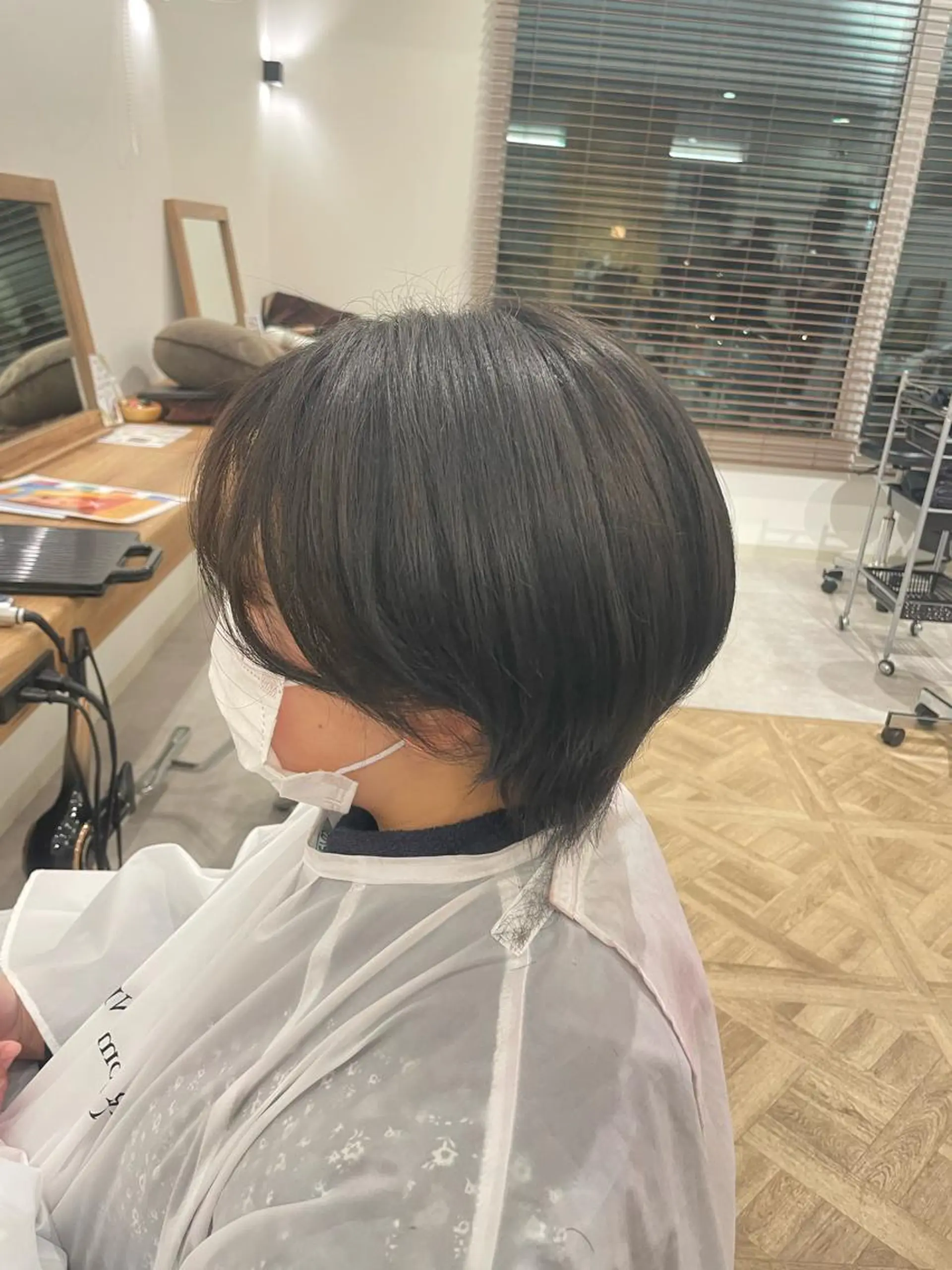 ショート no4ナチュラル戸祭所属・山越 美裕樹のヘアスタイル