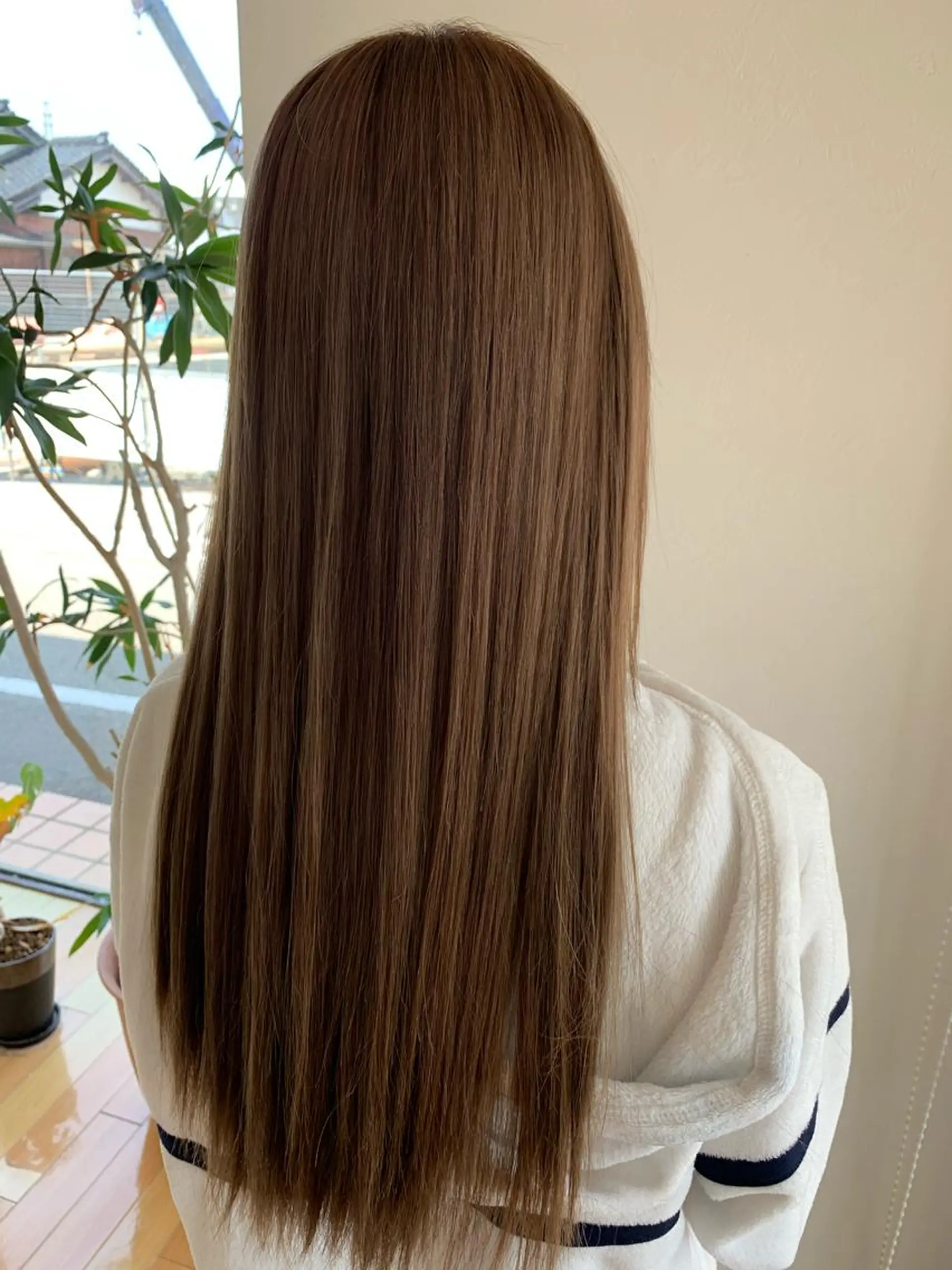 カラー 柴田 結衣のヘアスタイル