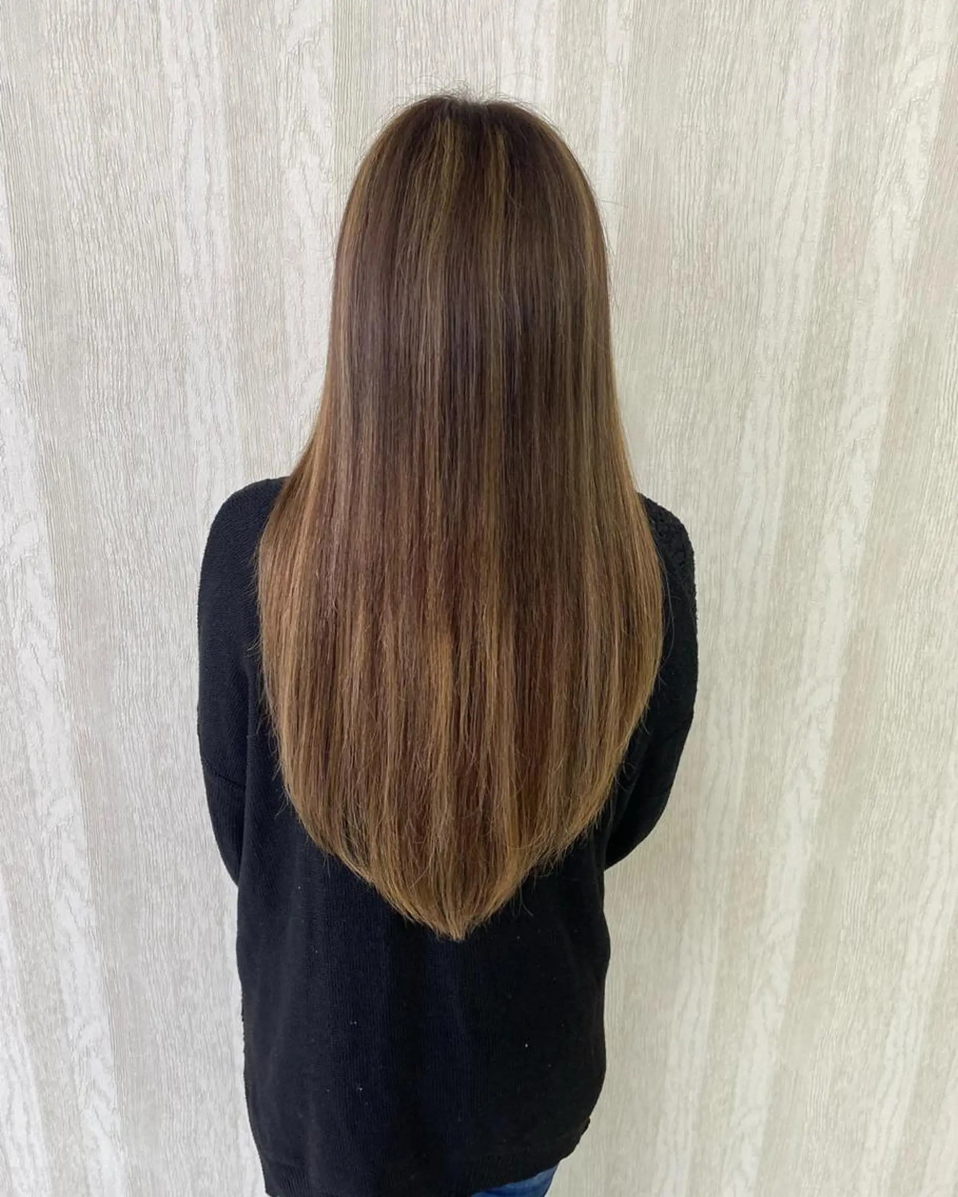 ロング カラー 編み込みエクステ シールエクステ エクステ UNDER vr 【アンダーバー】のヘアスタイル