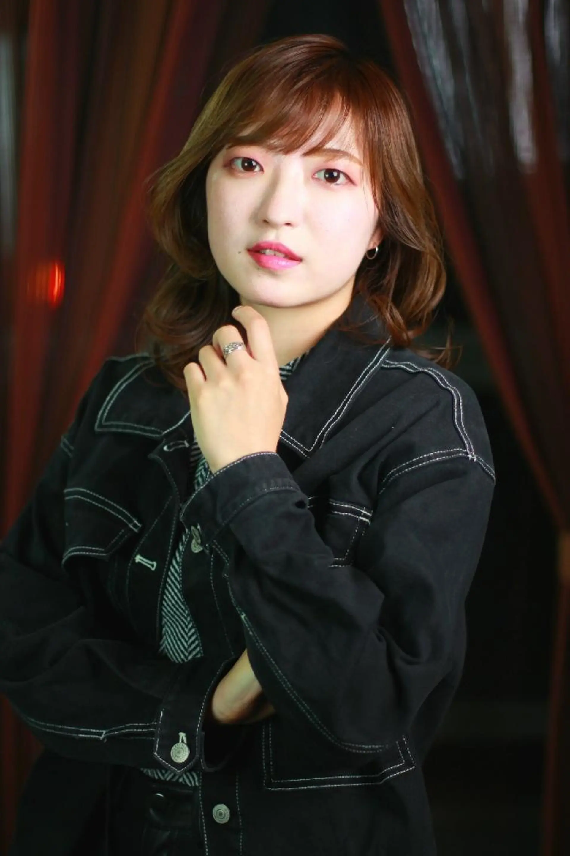 カラー ミディアム 松尾 泰伸のヘアスタイル