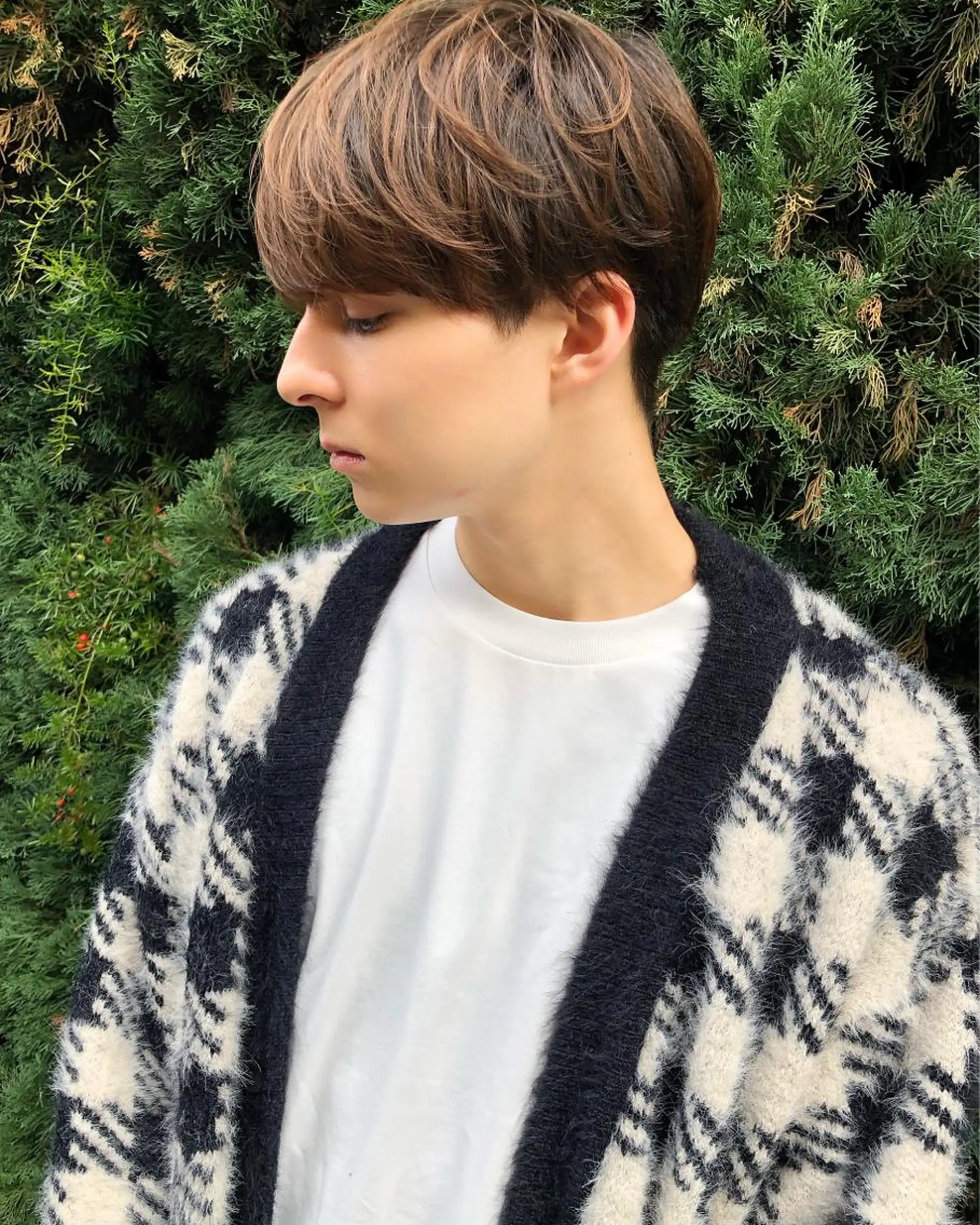 ショート メンズ🍃ナチュラル 韓国風ヘアRENのヘアスタイル