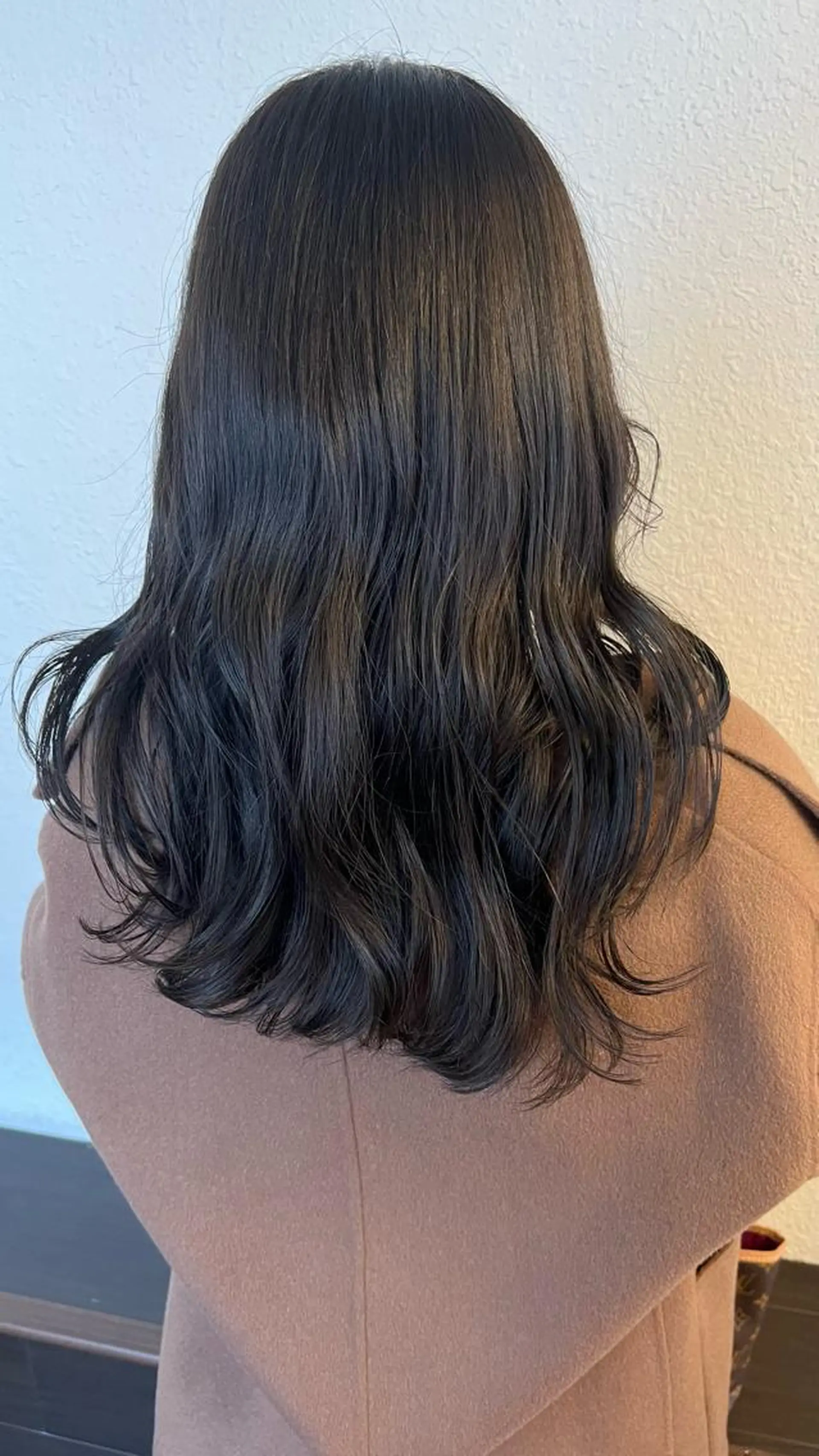 セミロング 名駅/艶韓国風ヘア miyabiのヘアスタイル