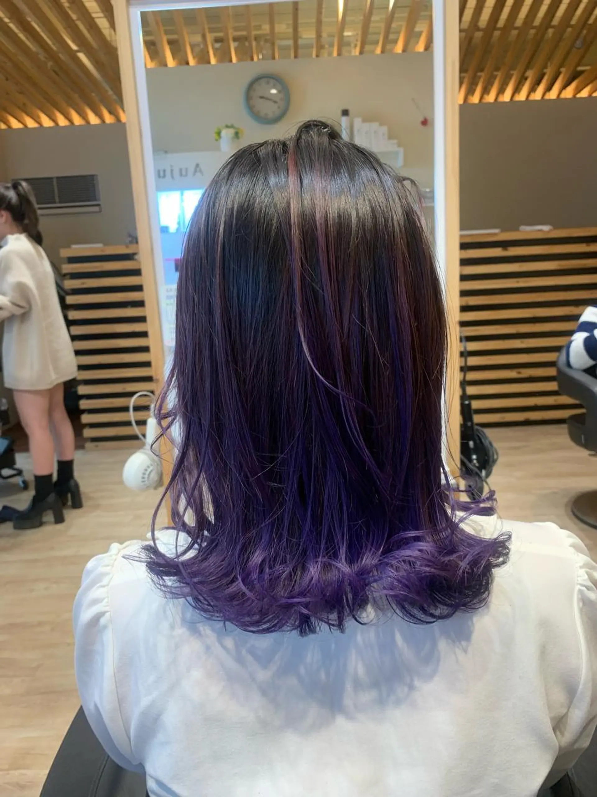 ロング カラー 関口 友行のヘアスタイル