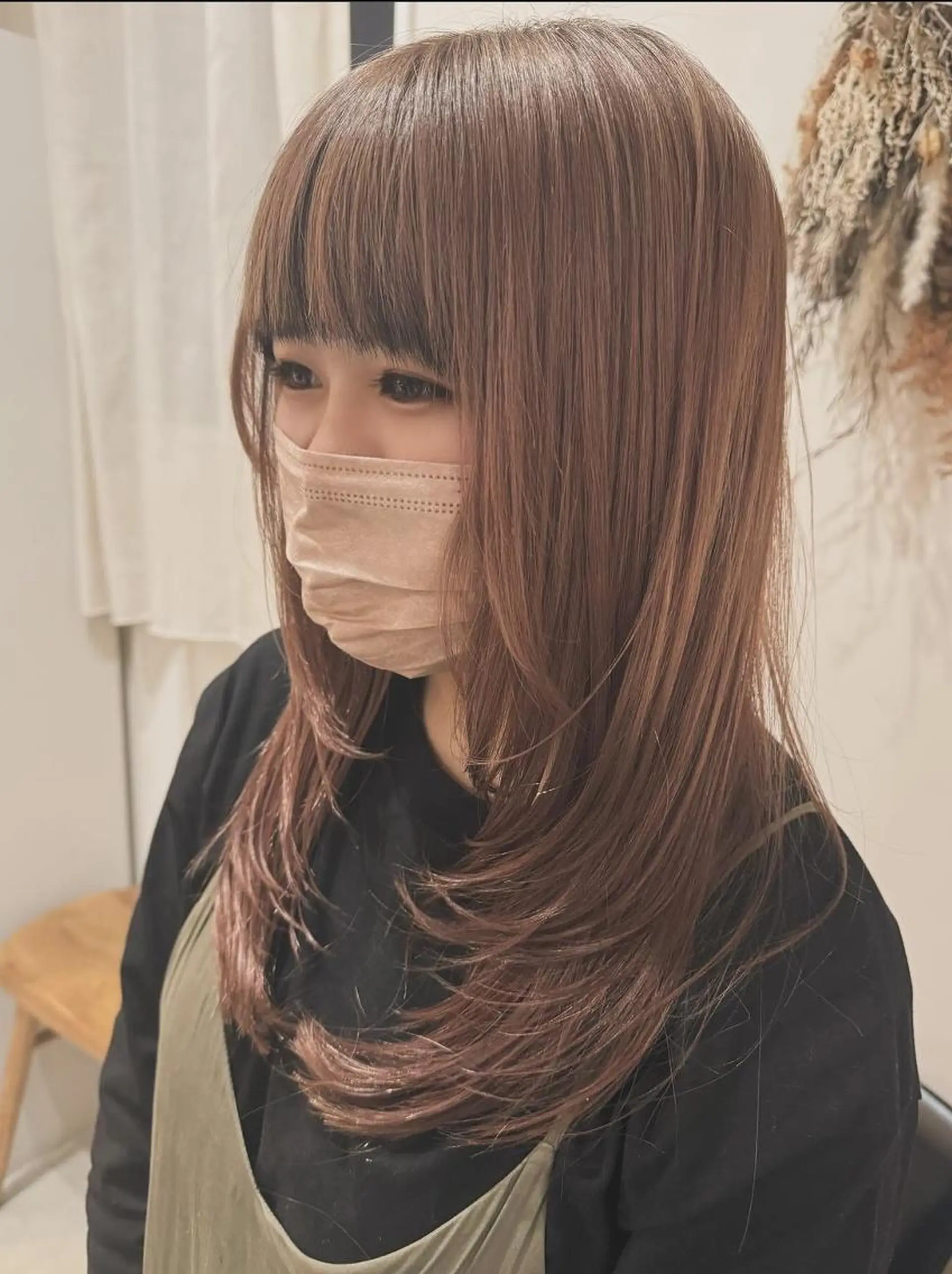 ロング 顔周りカット レイヤーカット 🤎大人可愛い/ Rinka🤎のヘアスタイル