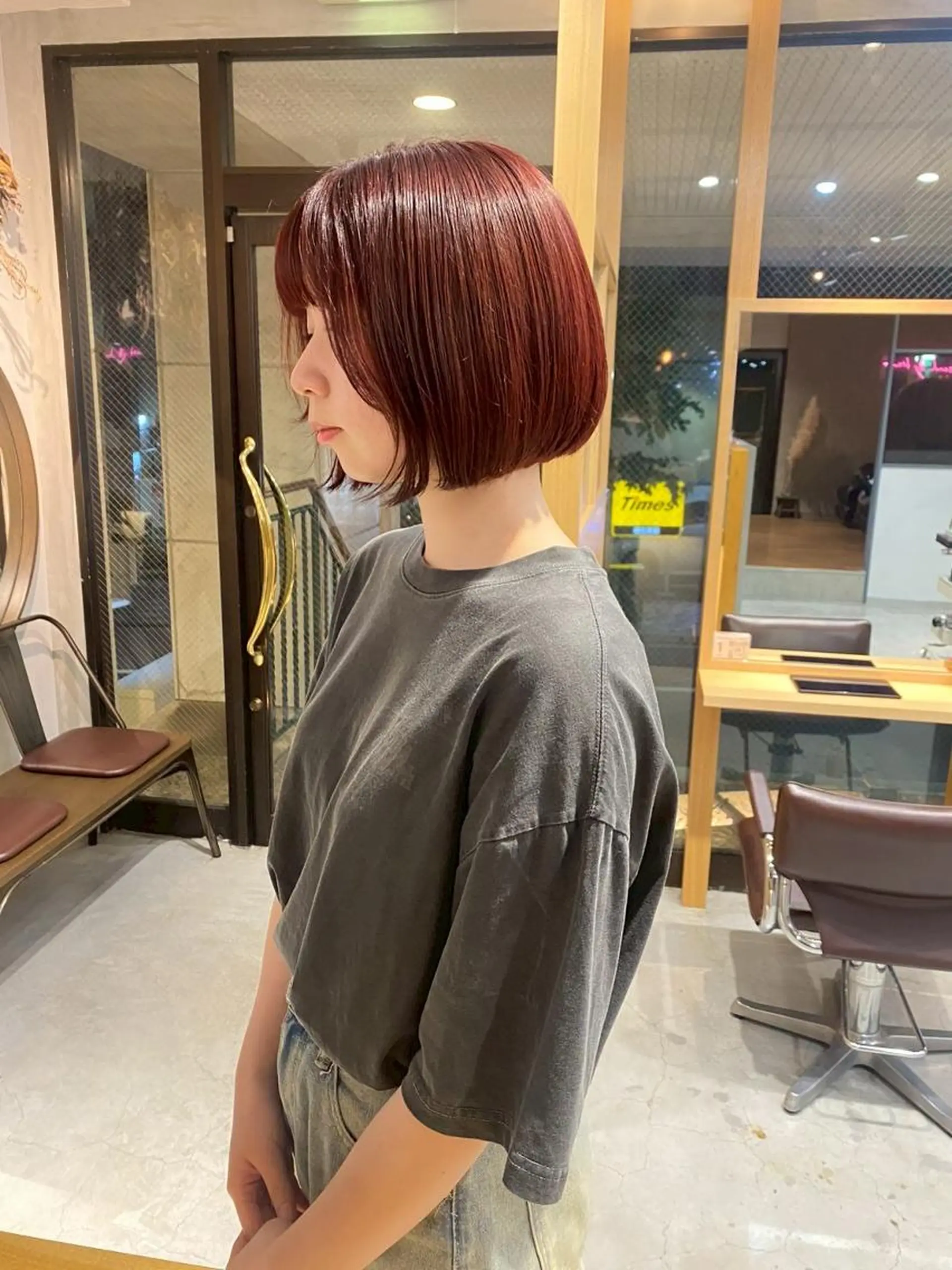 ショート カラー 老田 晋也のヘアスタイル