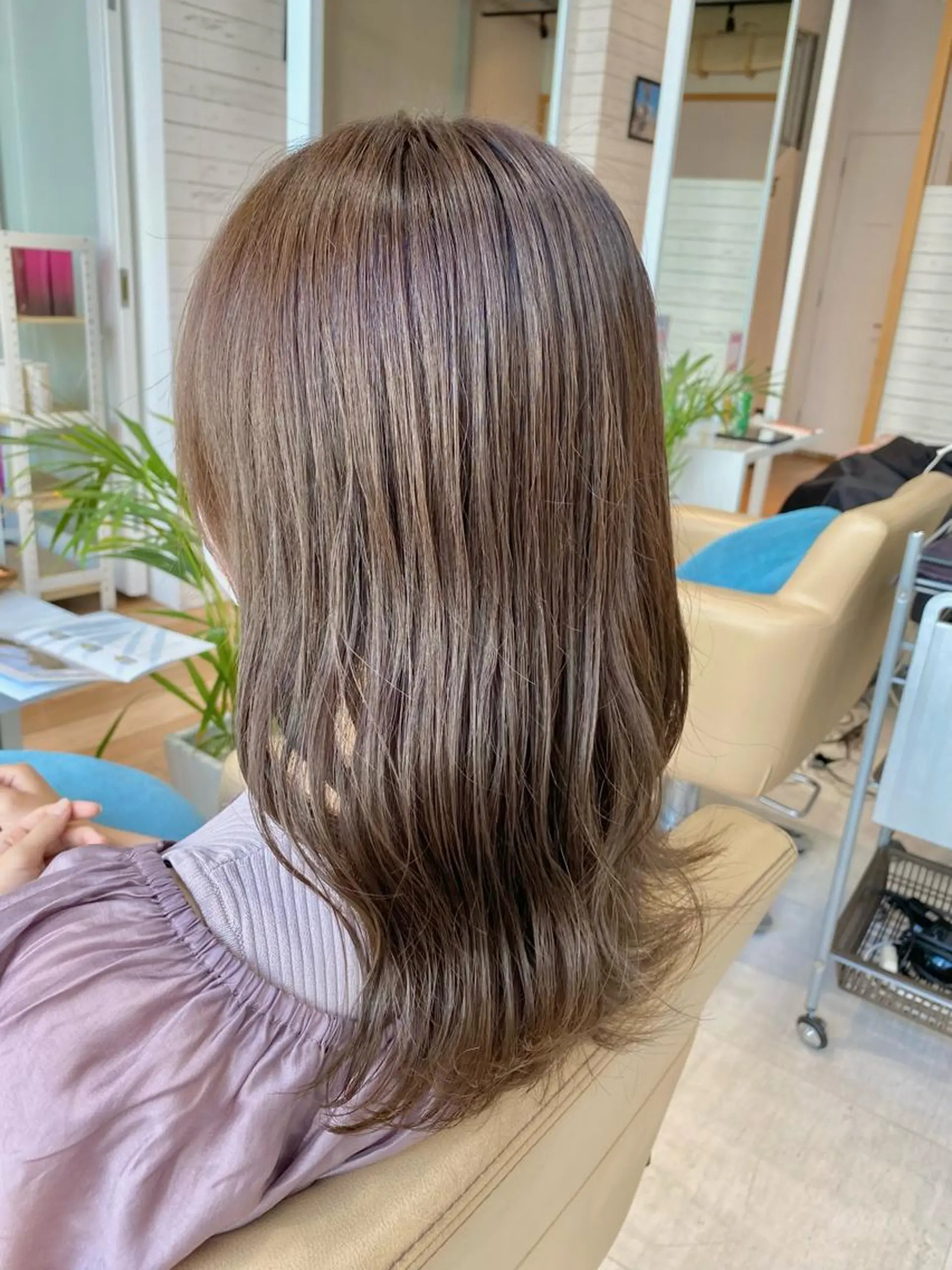 ミディアム 荒木 たけるのヘアスタイル