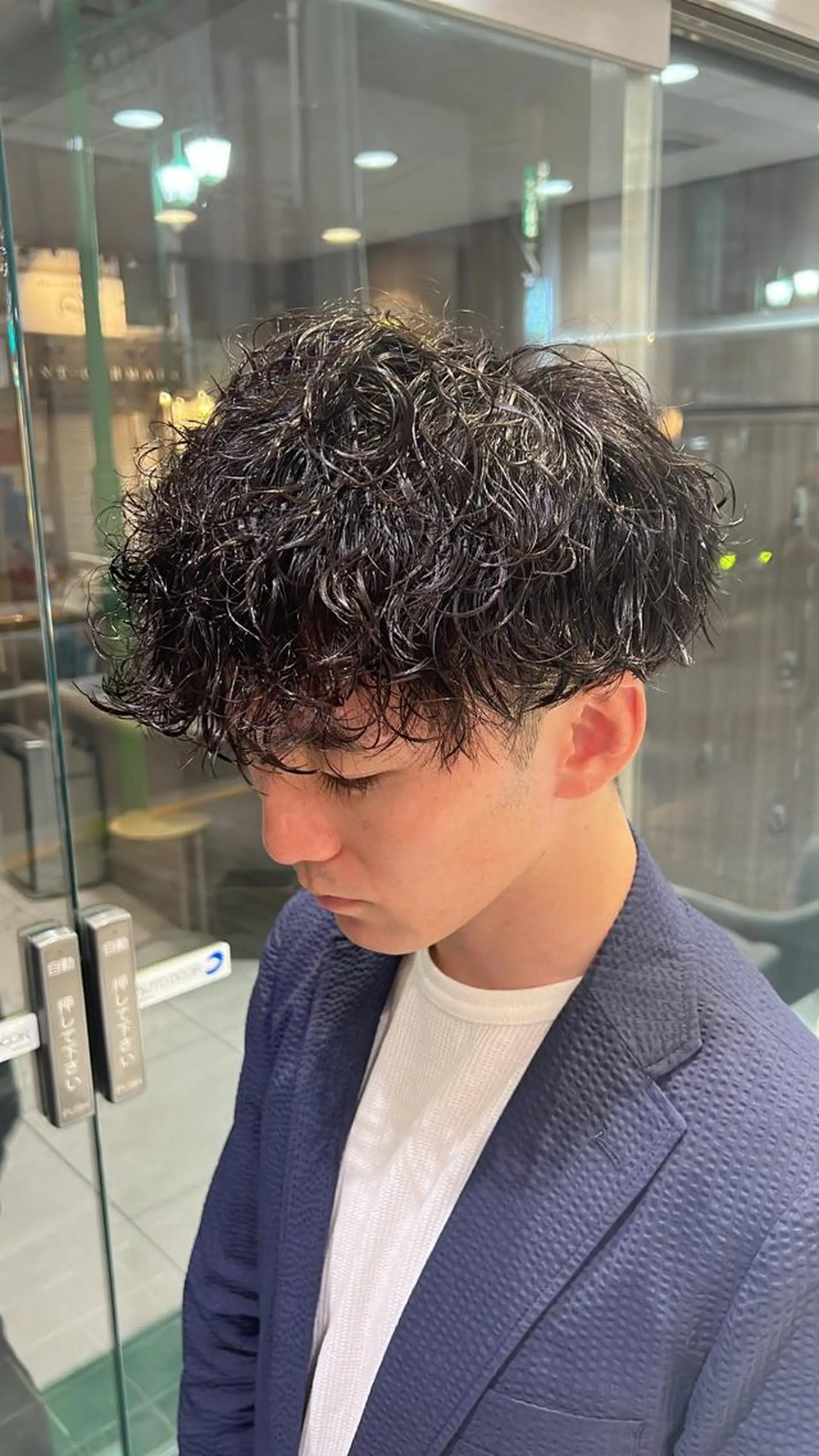 パーマ メンズ パーマ／縮毛矯正/ 店長 ・村田伊吹のヘアスタイル