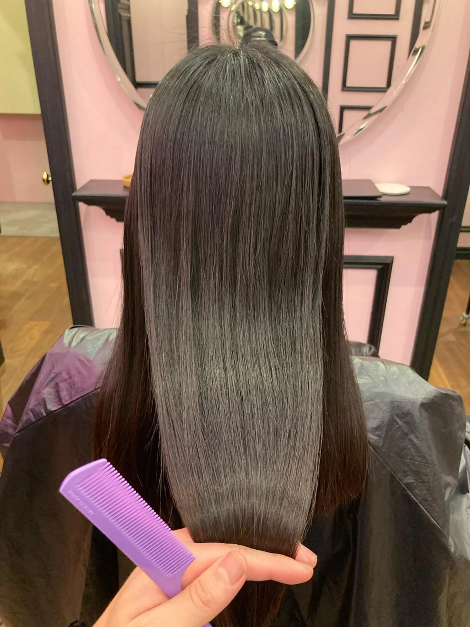 ロング パーマ 髪質改善 縮毛矯正 カット ヘアカラー トリートメント ✨髪質改善縮毛矯正✨ 宇田川修平のエステ・リラクイメージ