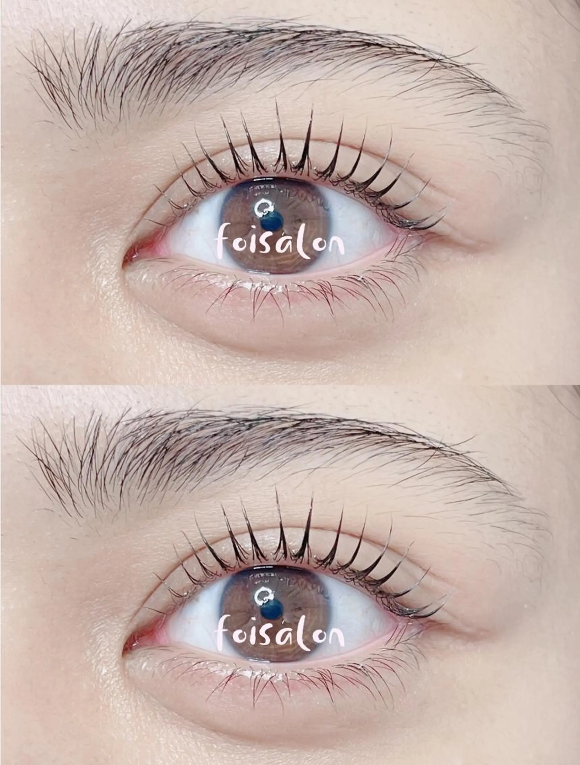 マツエク・マツパ パリジェンヌラッシュリフト まつげパーマ 一重×まつ毛パーマ ワンホンマツエク foisalon 新宿西口店のマツエク・マツパデザイン