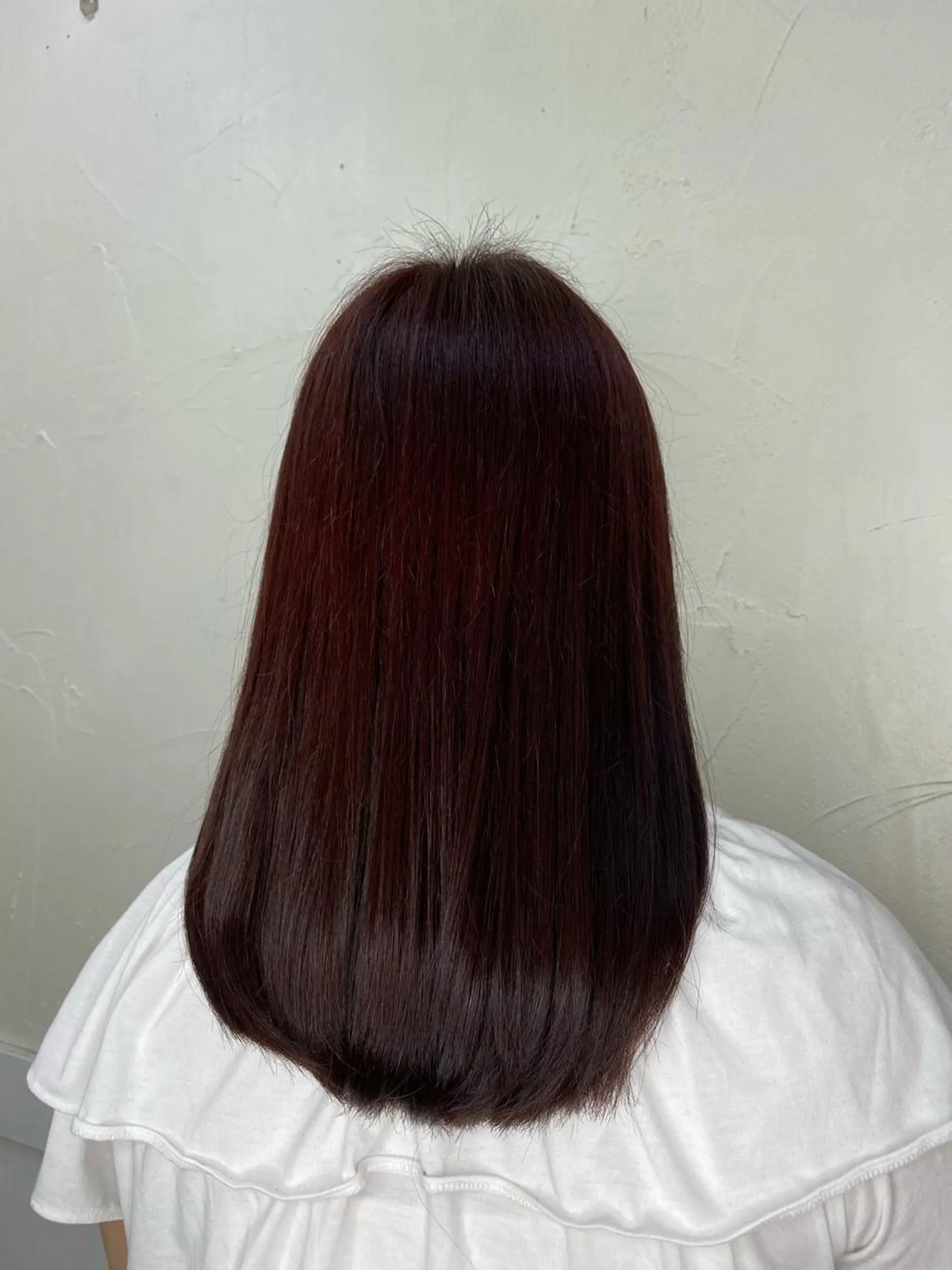 セミロング カラー newi赤羽 HINATAのヘアスタイル