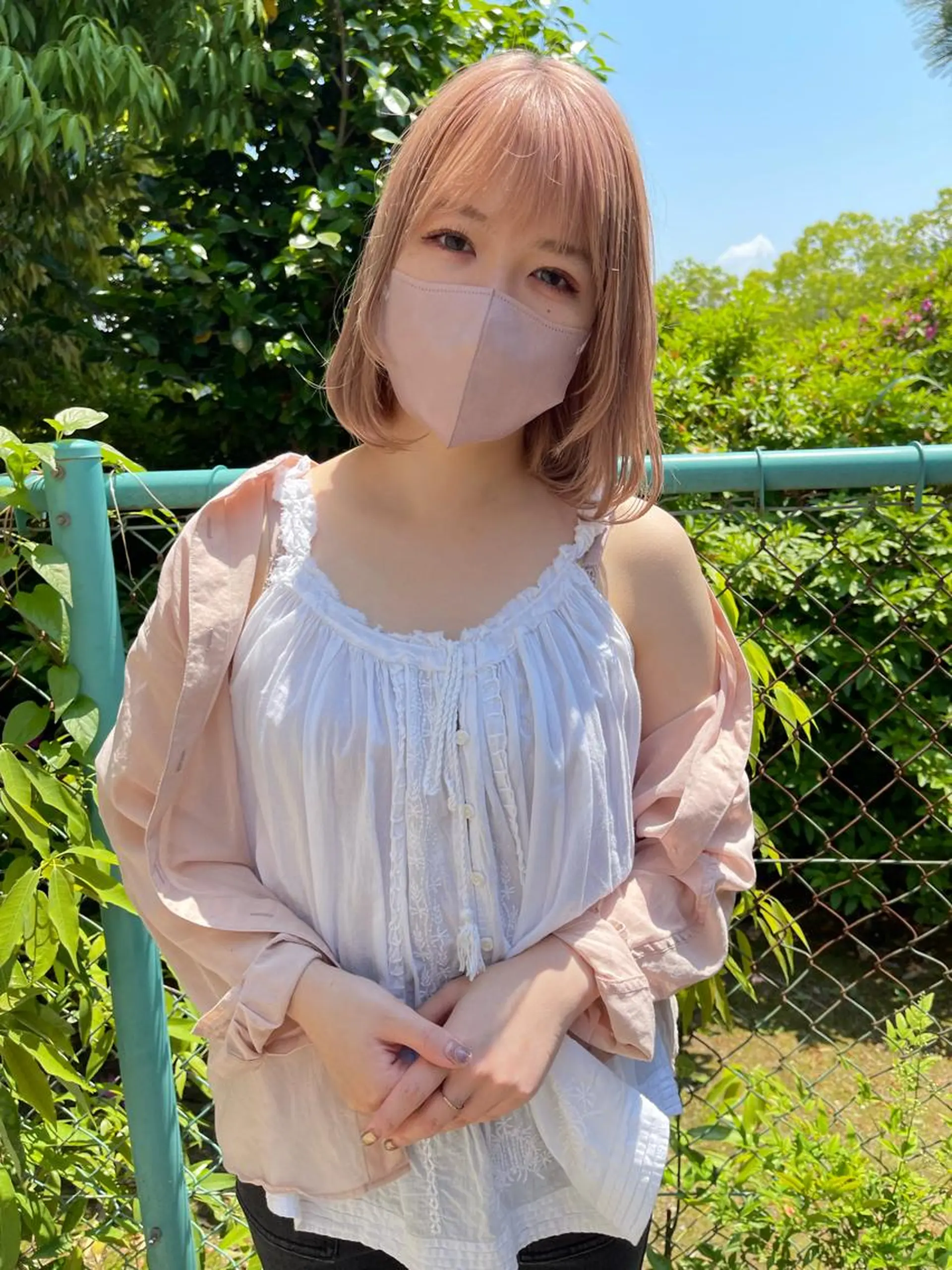 ミディアム カラー カット ヘアカラー トリートメント 一ノ瀬 暁のヘアスタイル