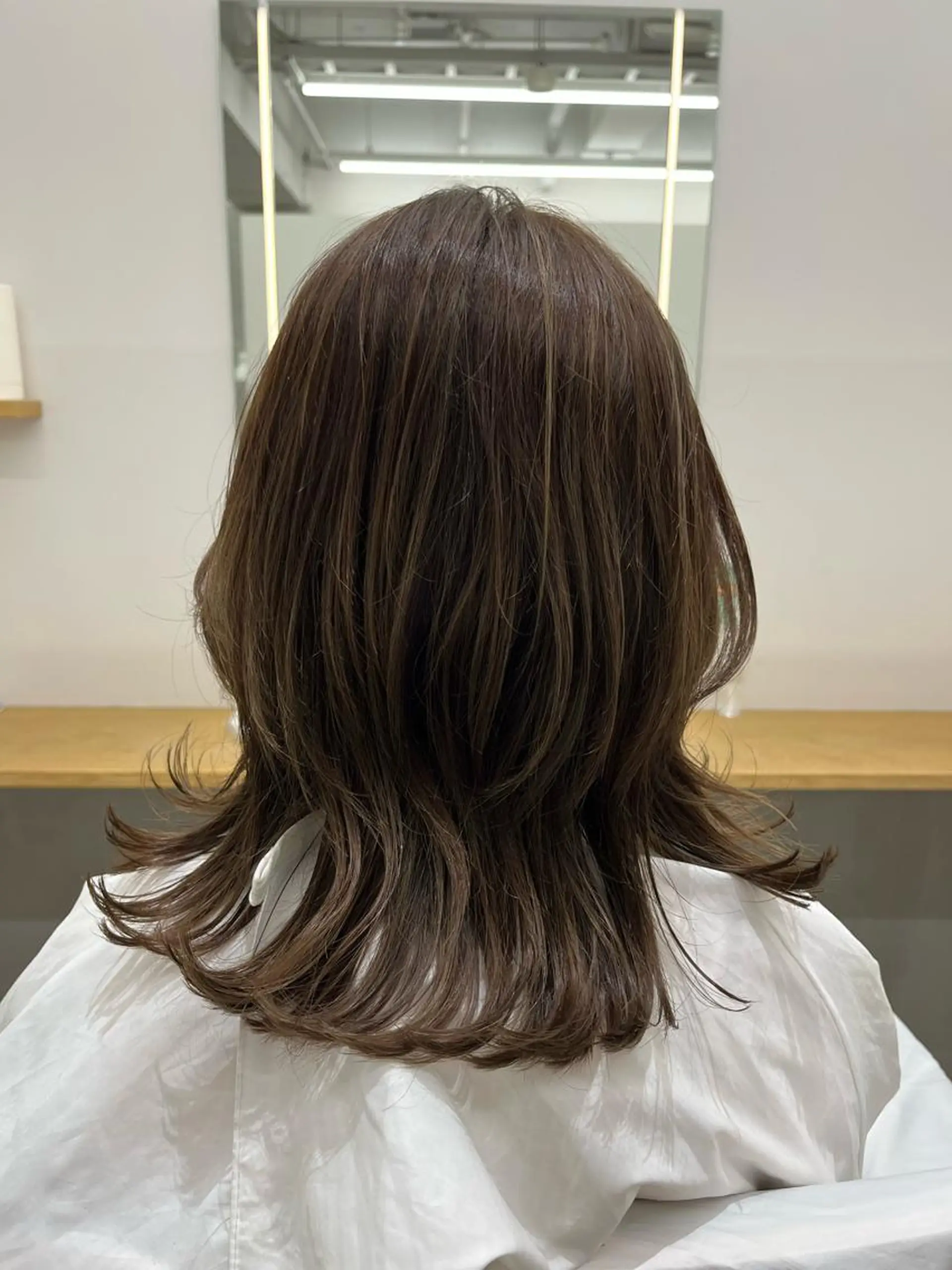 セミロング 韓国好き🇰🇷 美容師MIKUのヘアスタイル