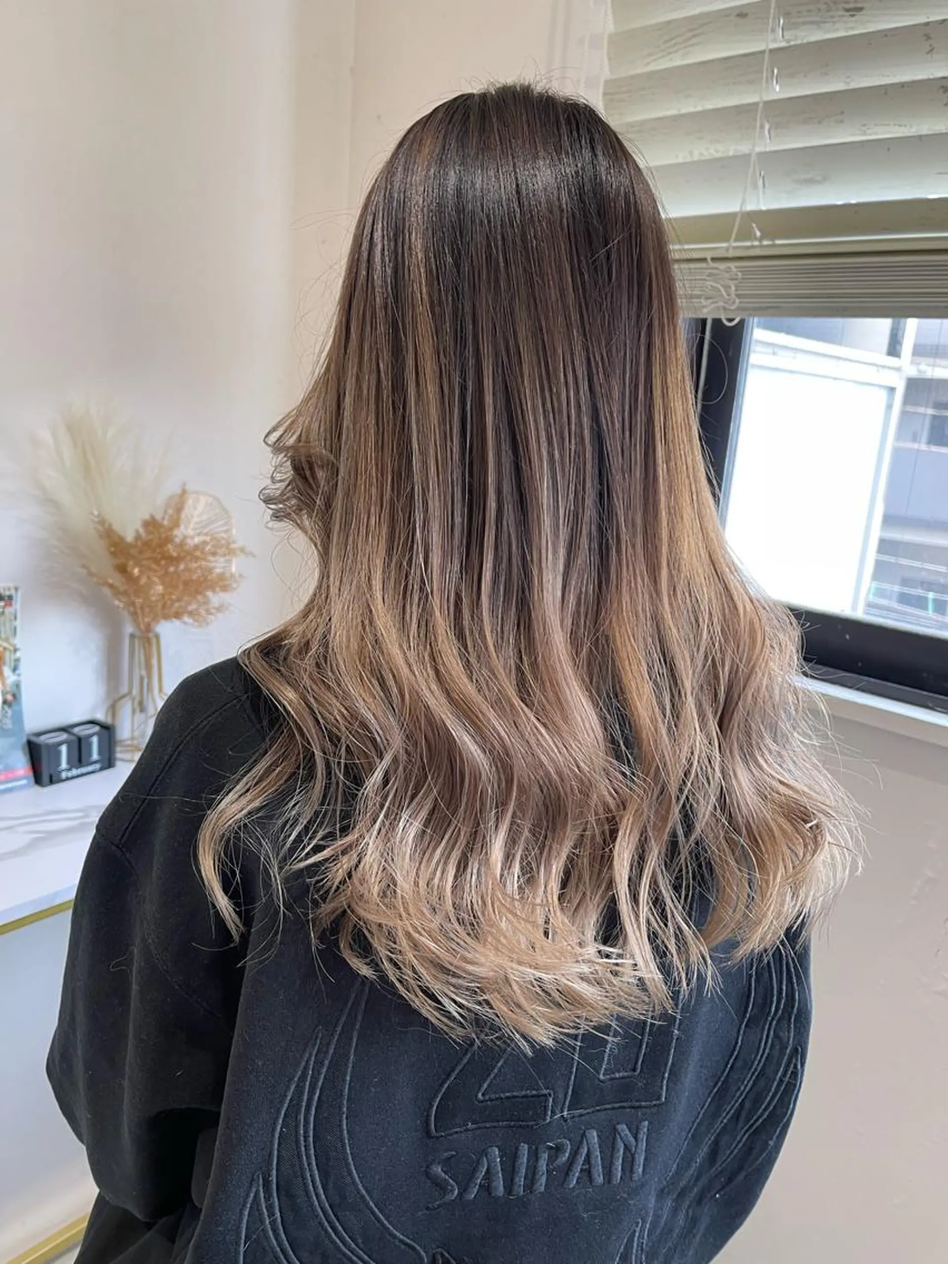 セミロング ヘアカラー トリートメント &SONS 小林亨のヘアスタイル