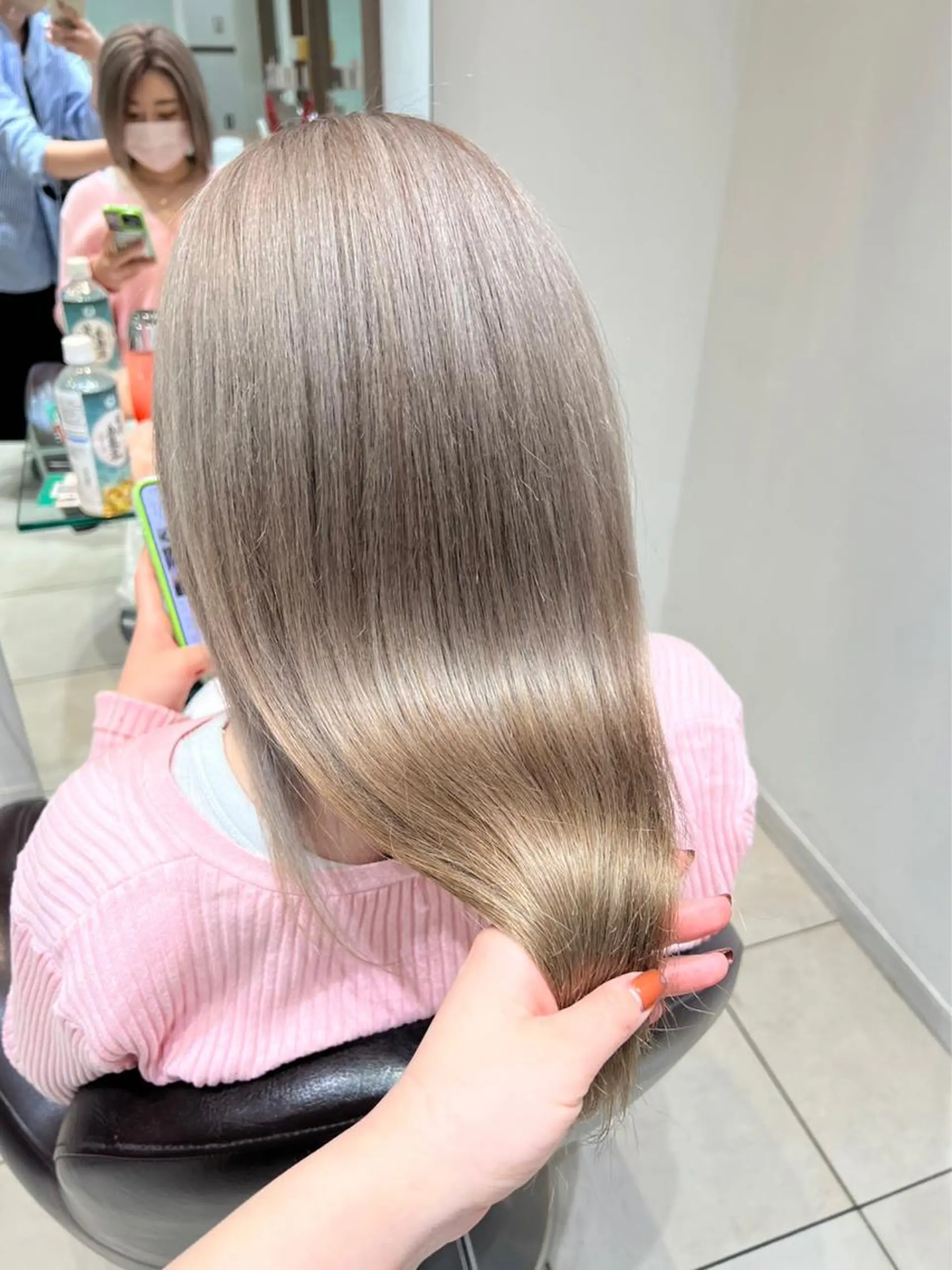 ロング カラー hair make one戸塚008所属・🌼myu🌼 🌷縮毛矯正/ツヤ髪のヘアスタイル