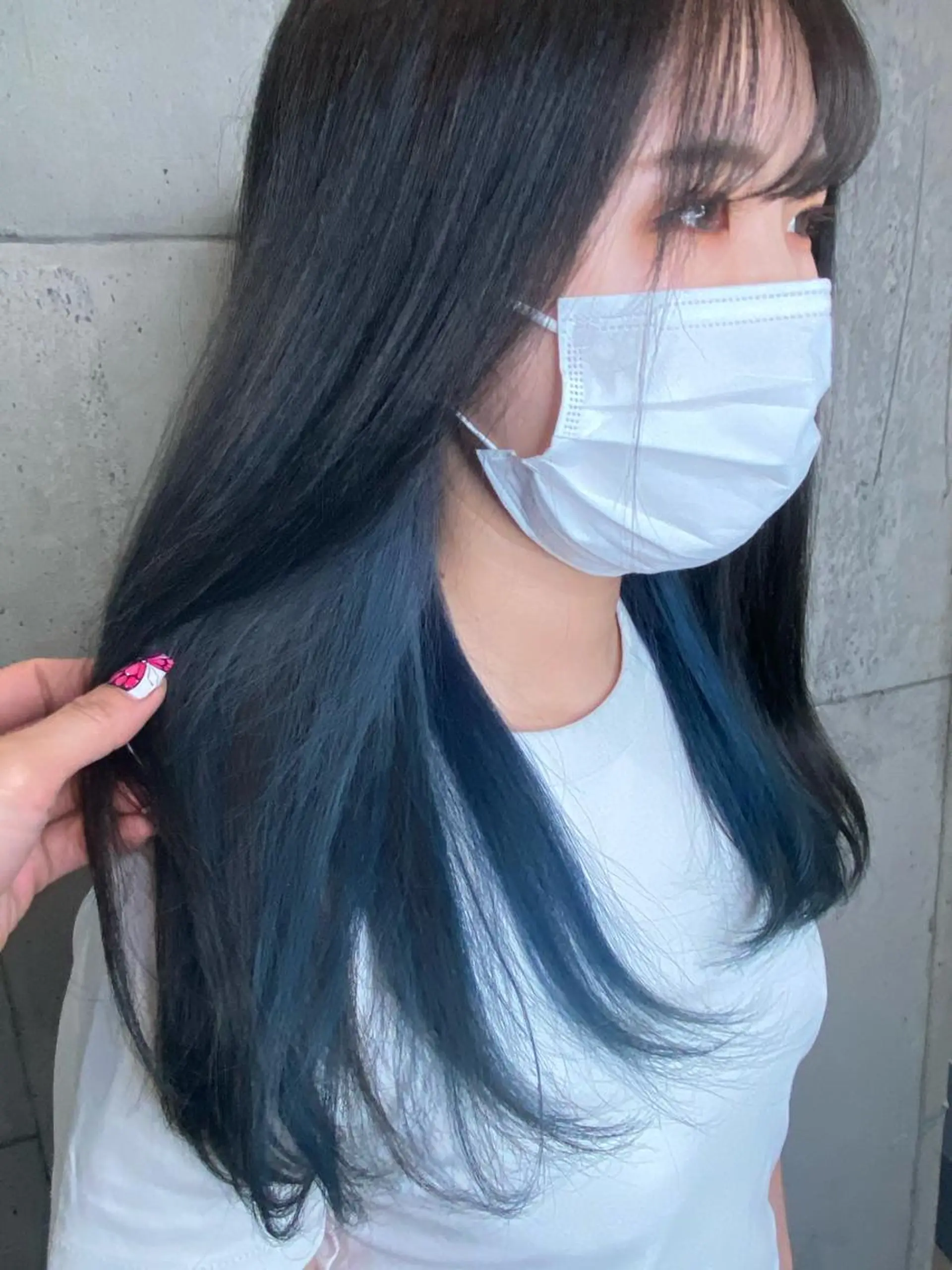 セミロング カラー Mikuri 【Little】のヘアスタイル