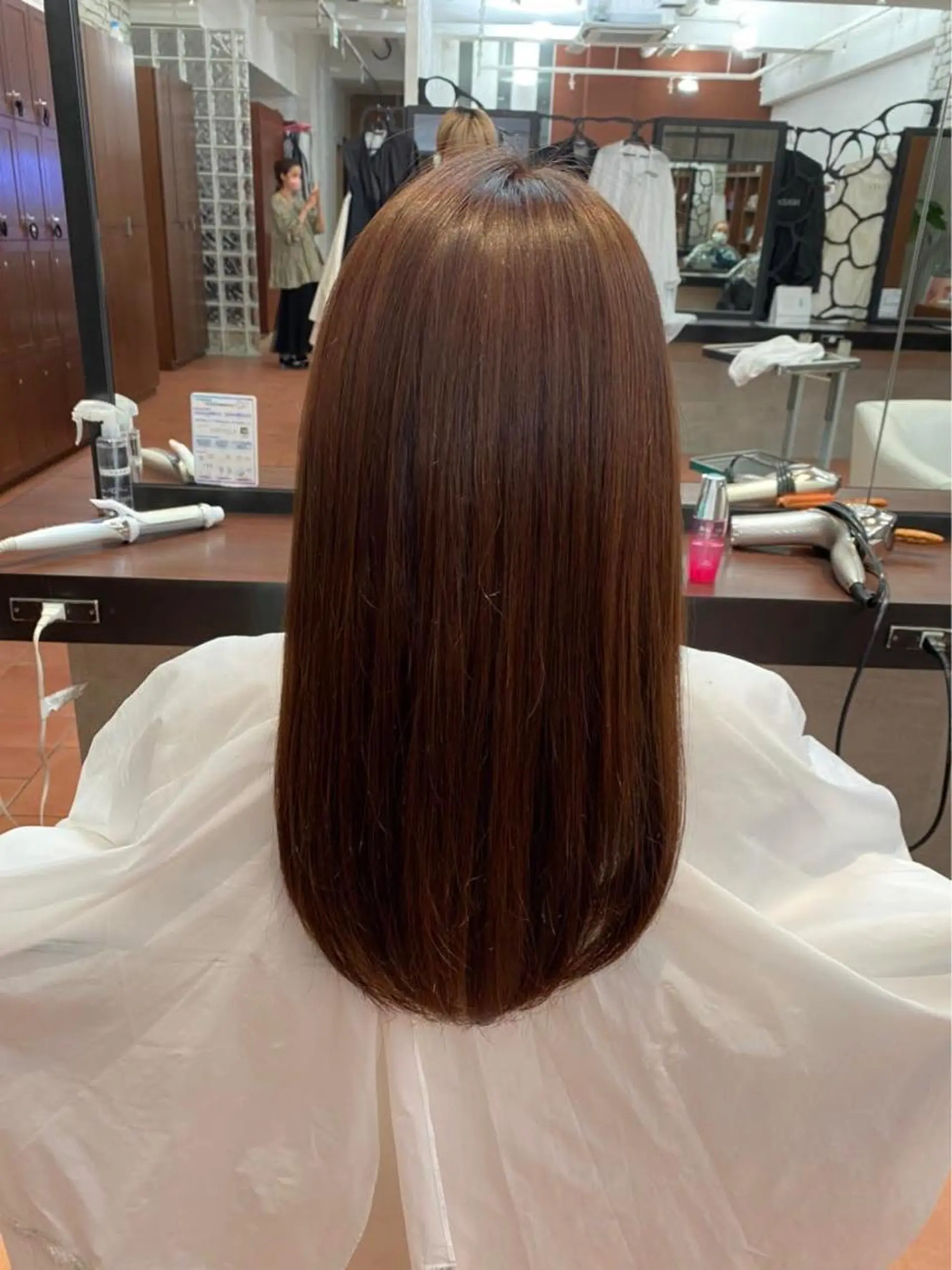 ロング カラー ヘアアレンジ デザインカラー✨ 日高桃佳のヘアスタイル