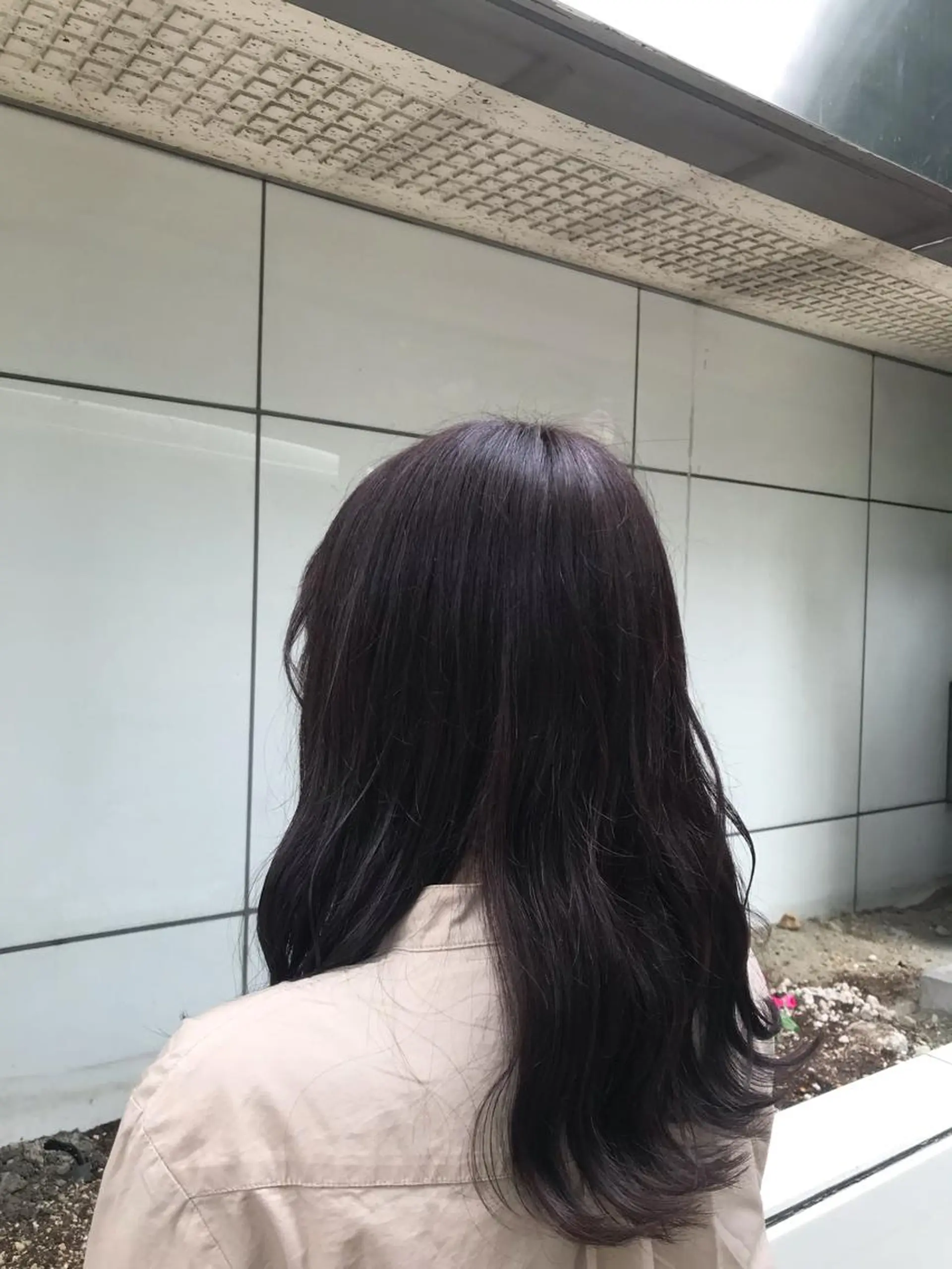 セミロング カラー ベージュカラー 🎀きつない みゆ🎀のヘアスタイル