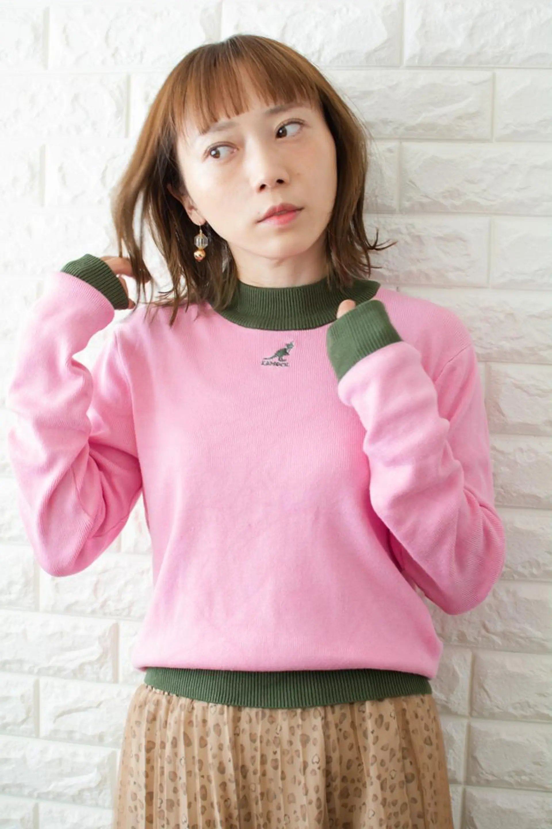 ショート カラー ショートボブ ベージュカラー ブルーカラー ブルージュ グレージュ 撮影モデル 斉藤 正敏のその他イメージ