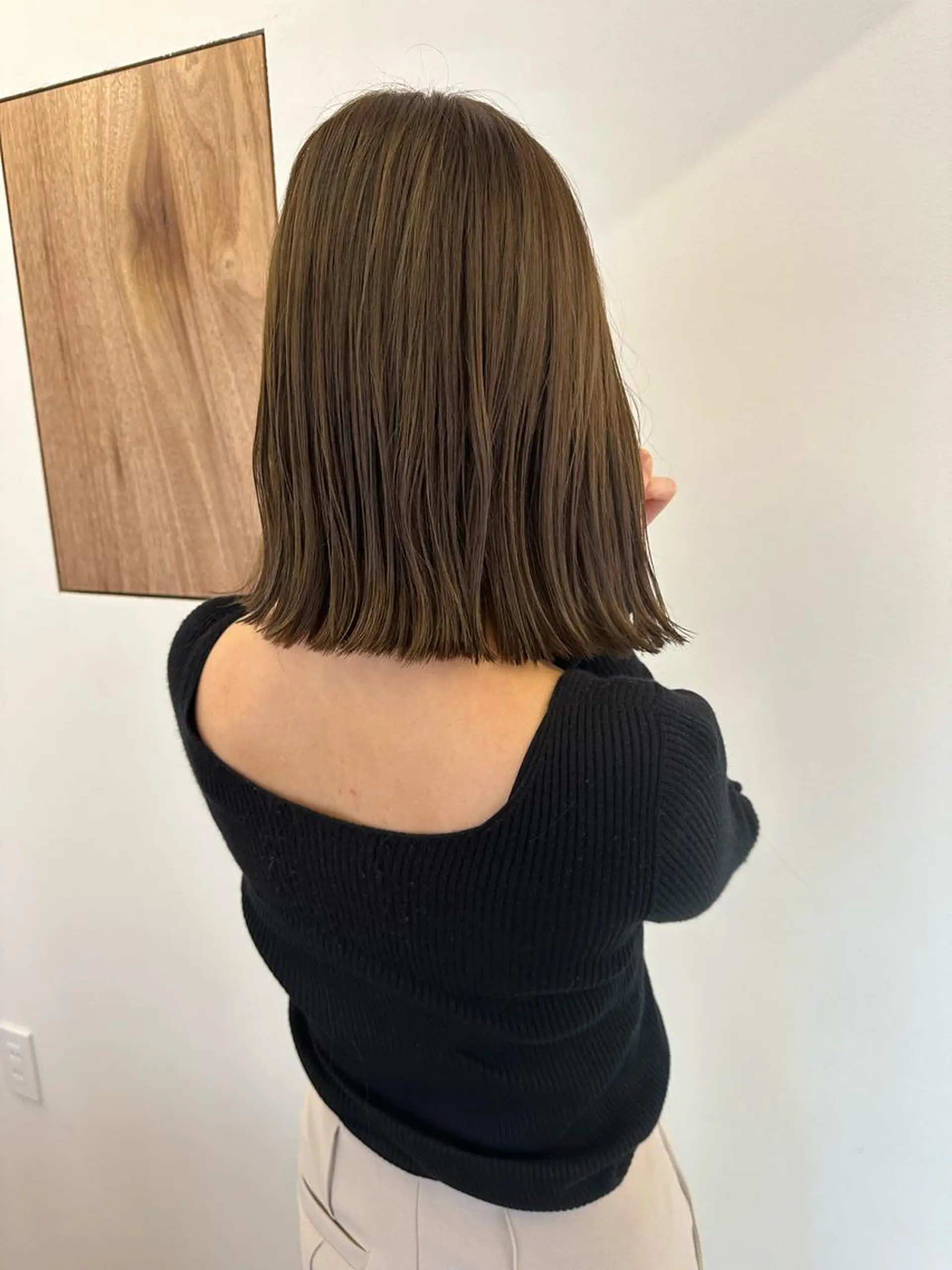 ミディアム カラー ベージュカラー カット ヘアカラー トリートメント yupi🐈‍⬛ レイヤー/パーマのヘアスタイル