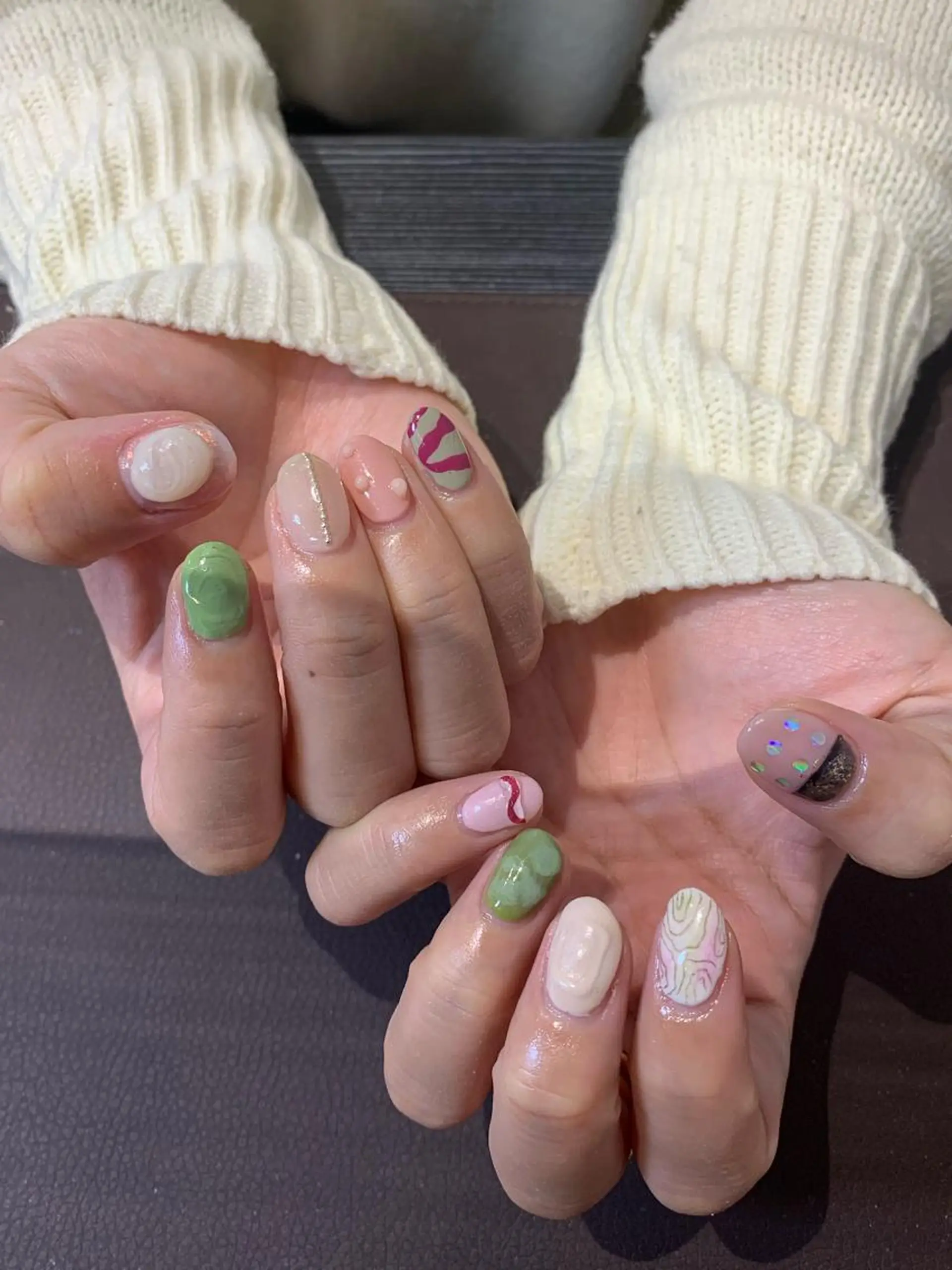 ネイル マキノ ユイのネイルデザイン