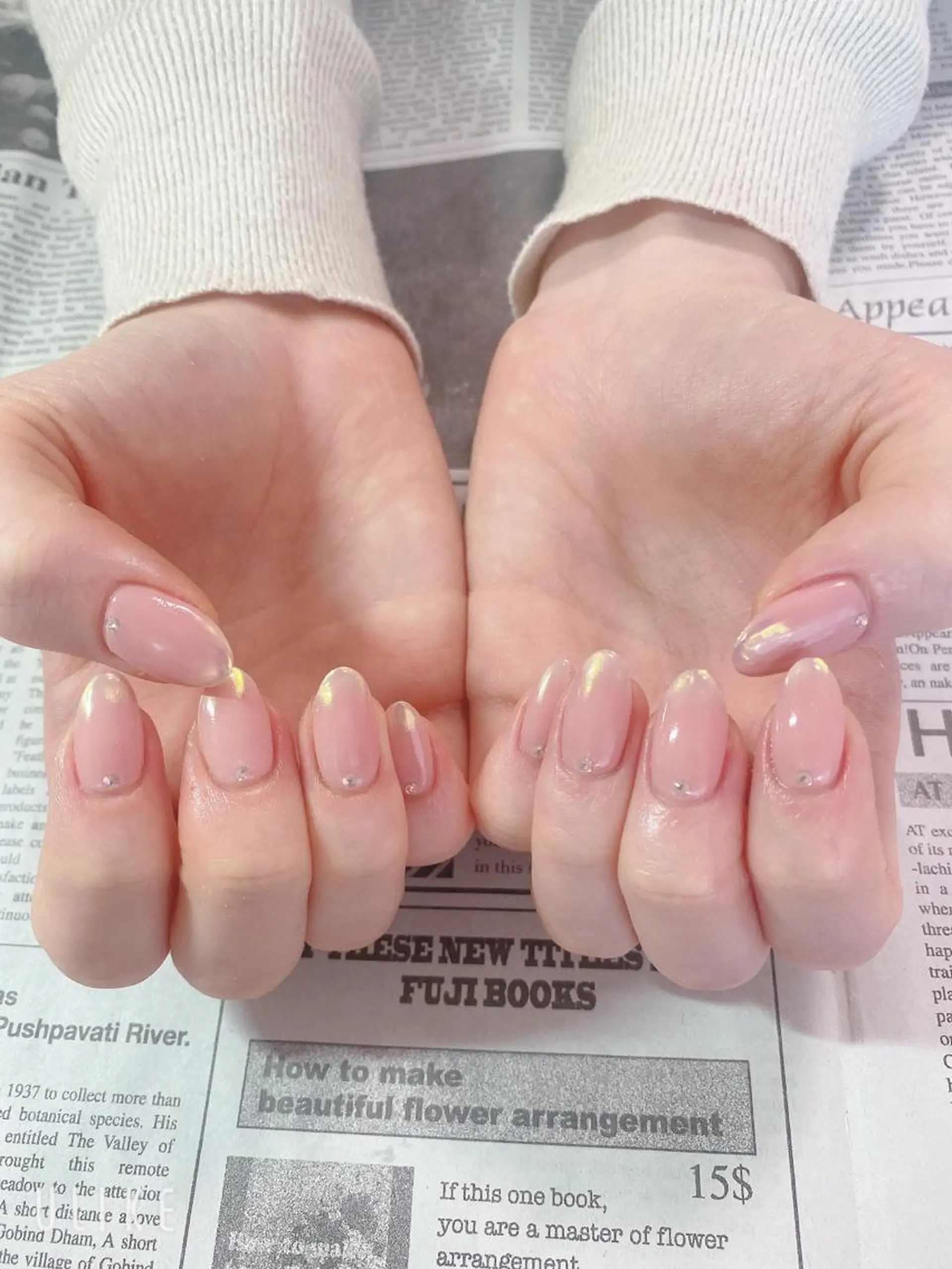 ネイル ハンドネイル ハンドケア 森山 舞のネイルデザイン