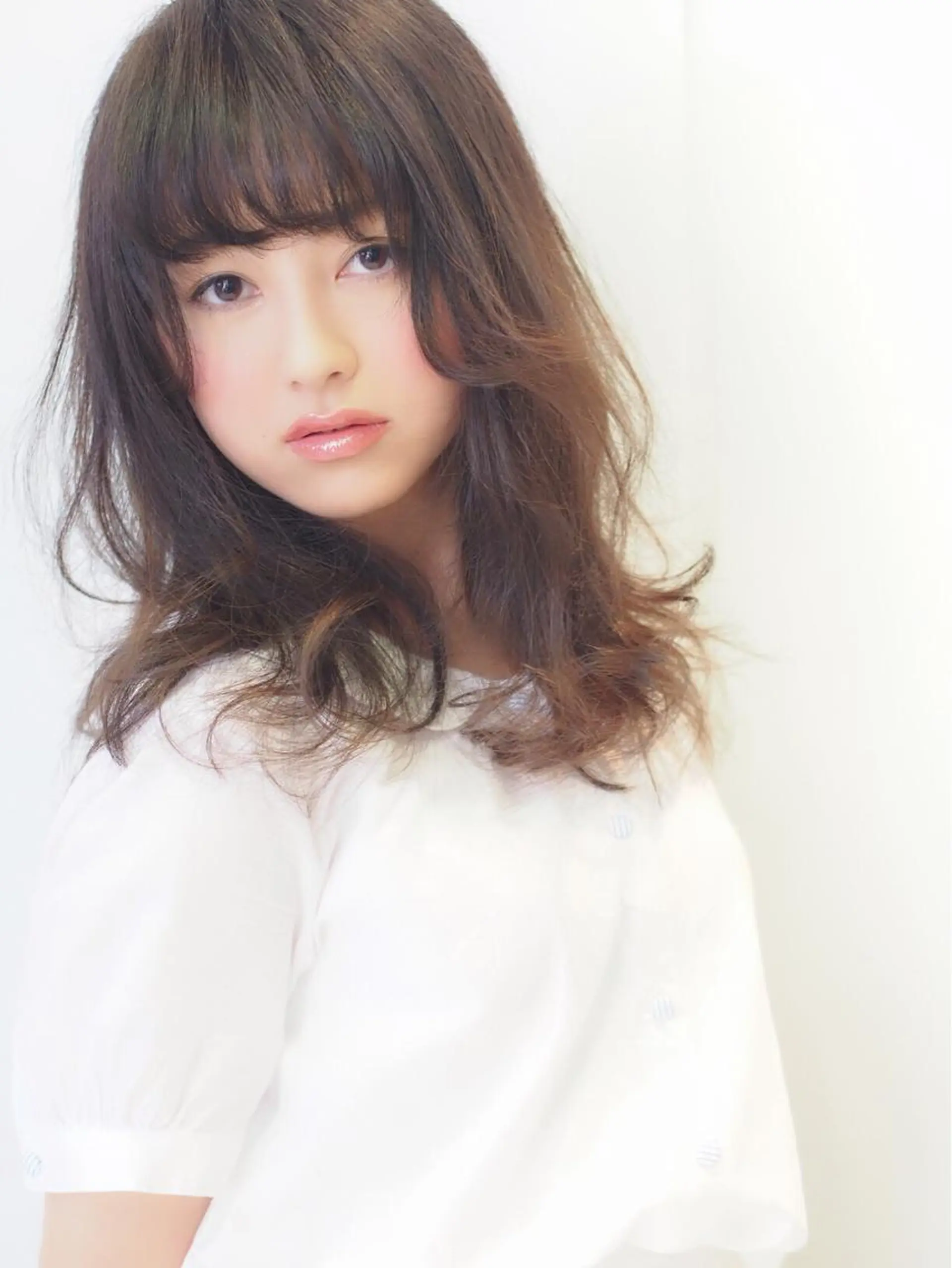 ミディアム カラー オーナースタイリスト 佐藤のヘアスタイル