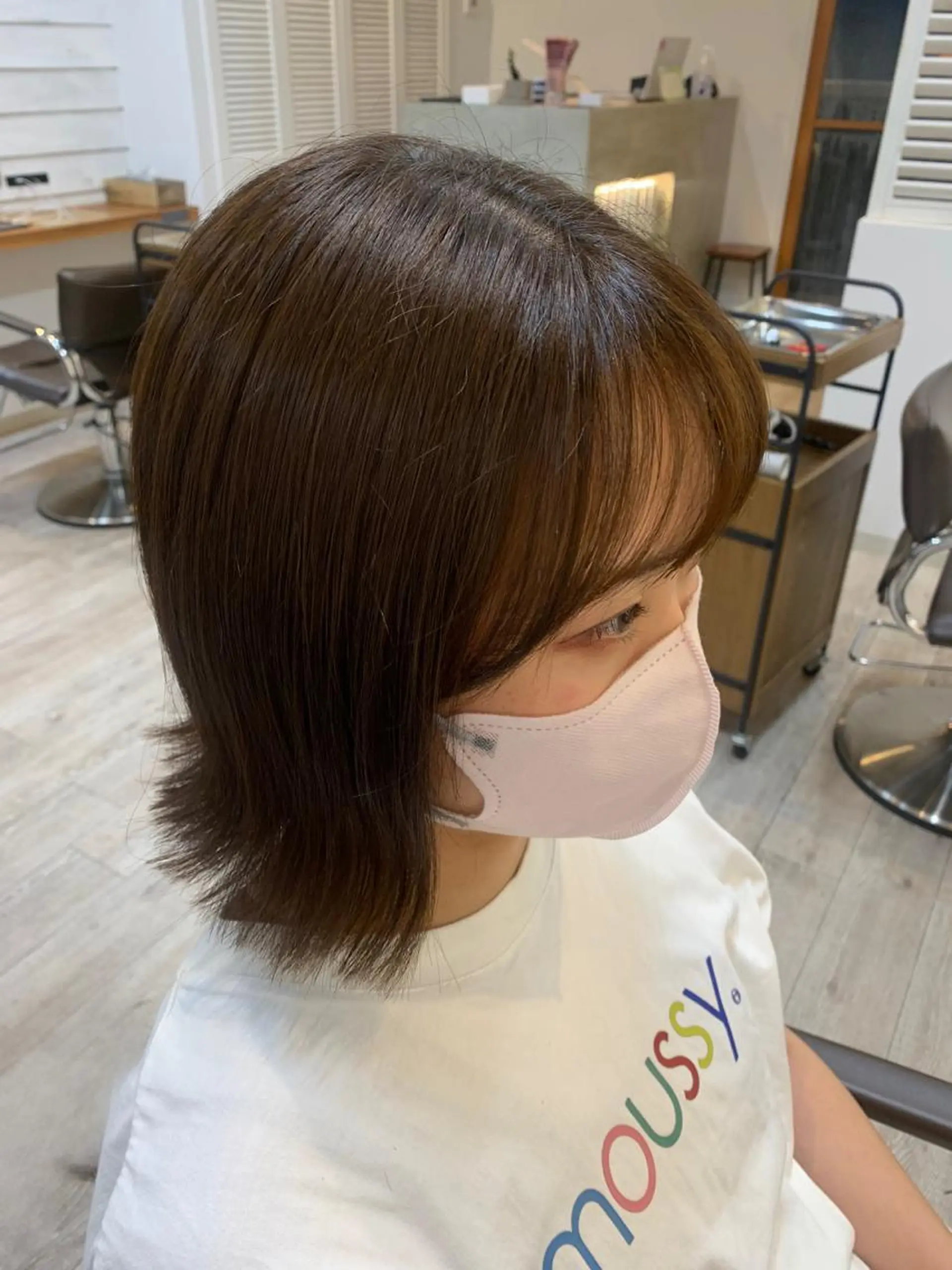 ショート カット 渡邉 真夕のヘアスタイル